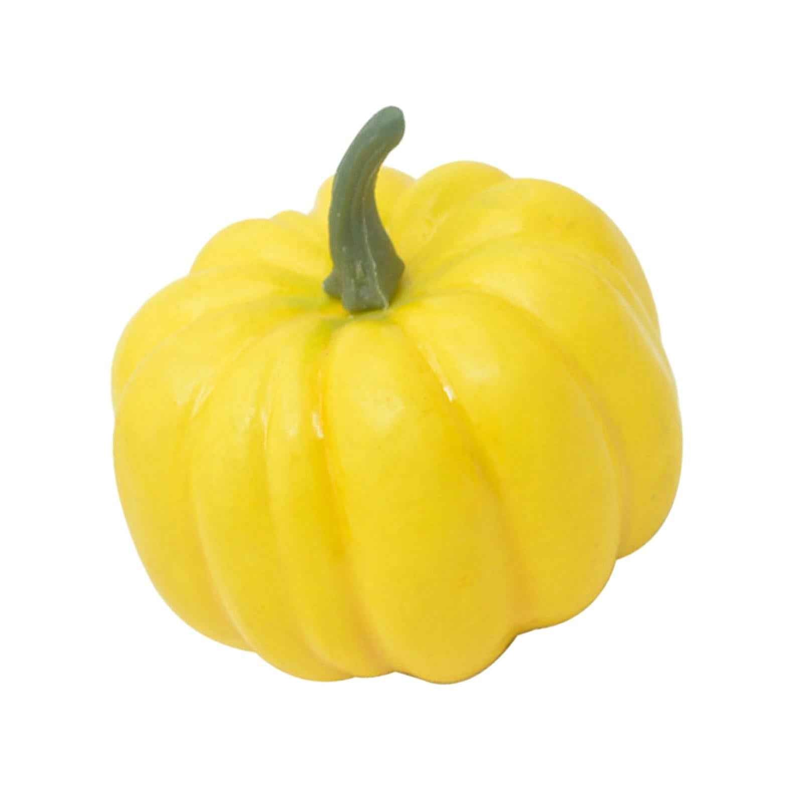Artificial Pumpkin Decorative Pumpkin for Mantel Shelf Table Kitchen Style M