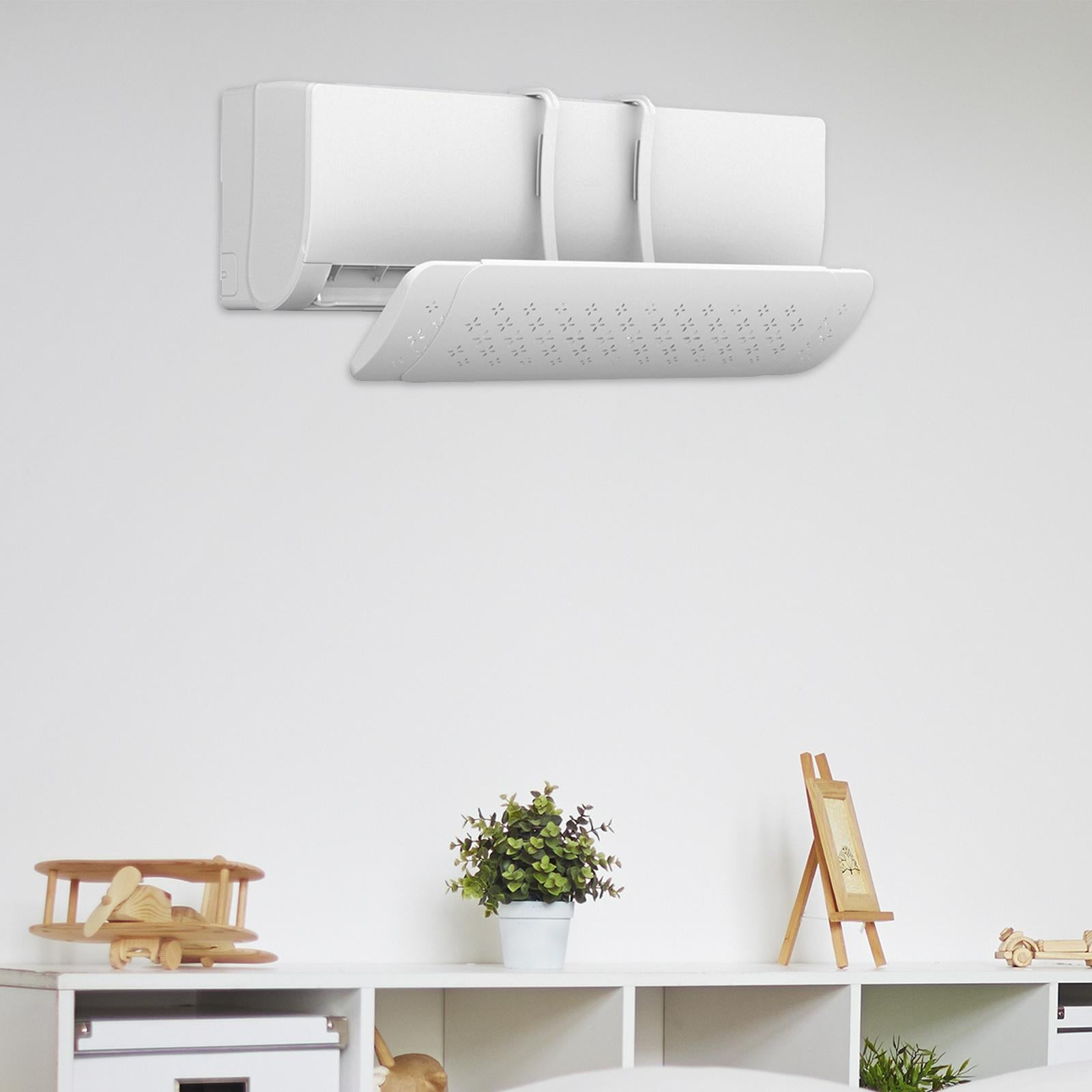 Air Conditioner Deflector Wind Baffle Wind Deflector for Bedroom Office Home Style B