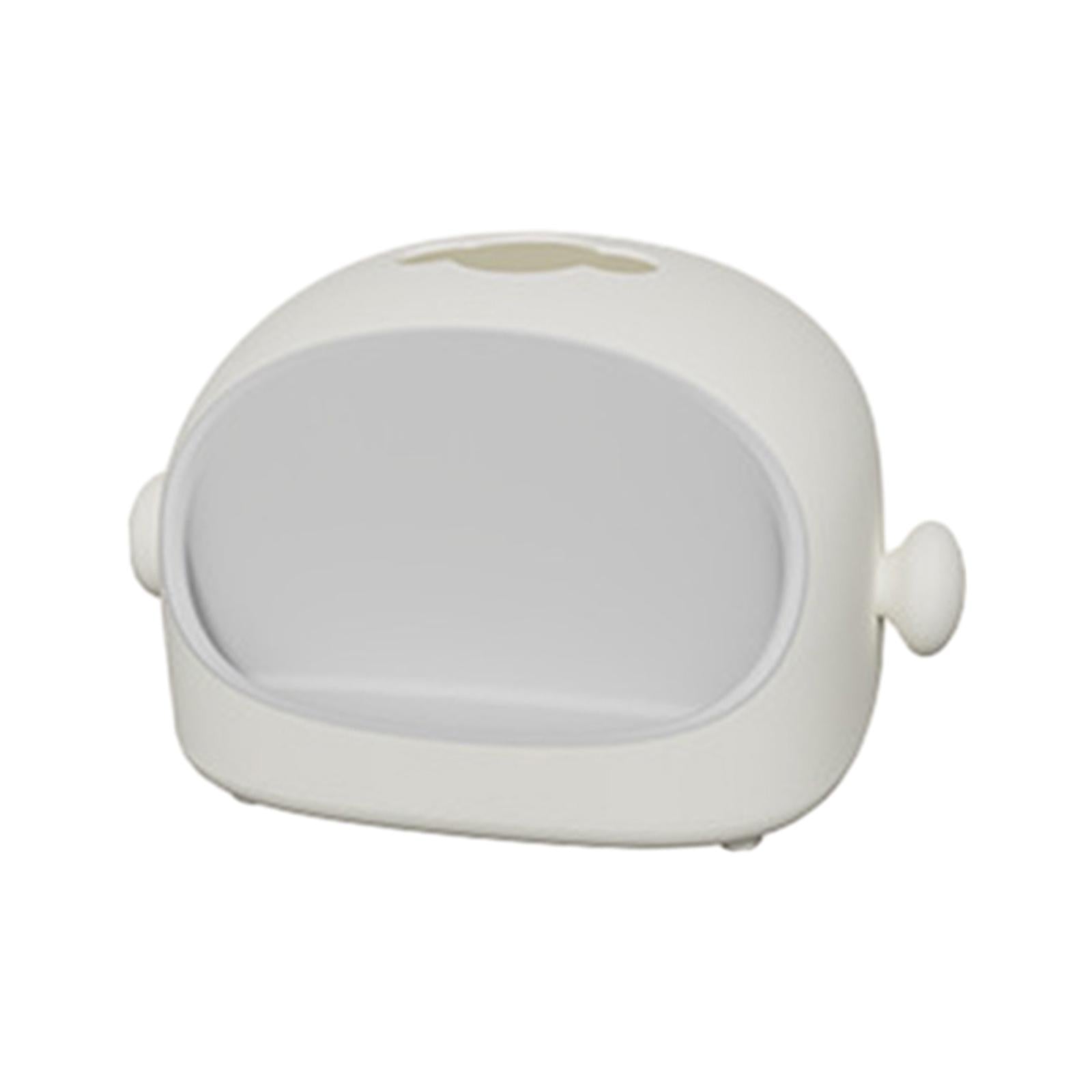 Tissue Cover Dispenser Cute Decorative Sheet Paper Holder for Hotel Bathroom white normal