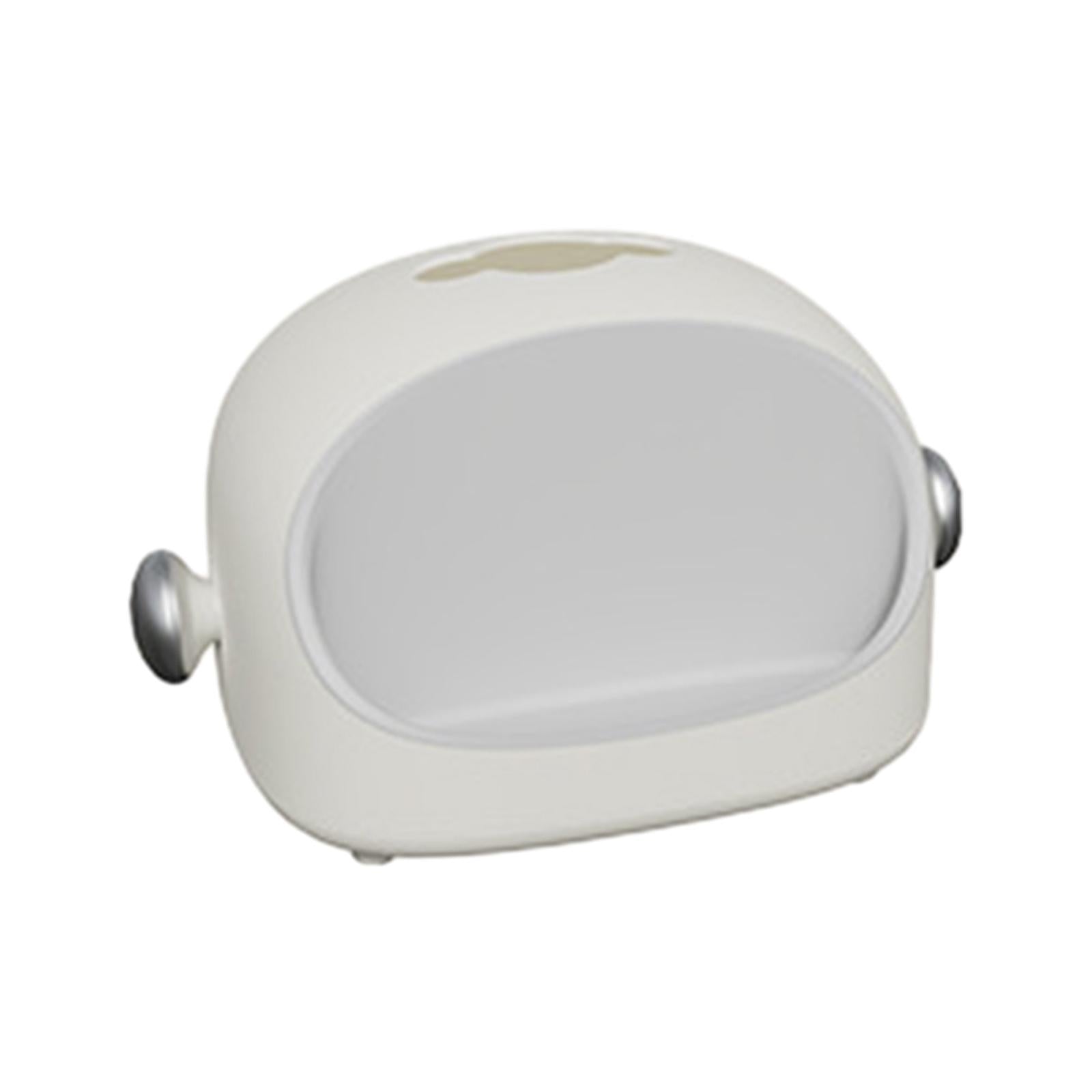 Tissue Cover Dispenser Cute Decorative Sheet Paper Holder for Hotel Bathroom white upgrade