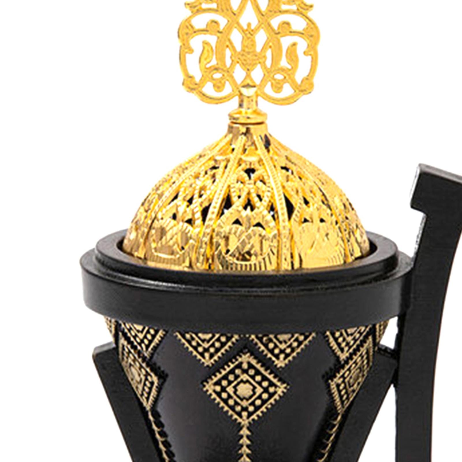 Incense Burner Gift Classical Chinese Home Fragrance for Home SPA Decoration Black
