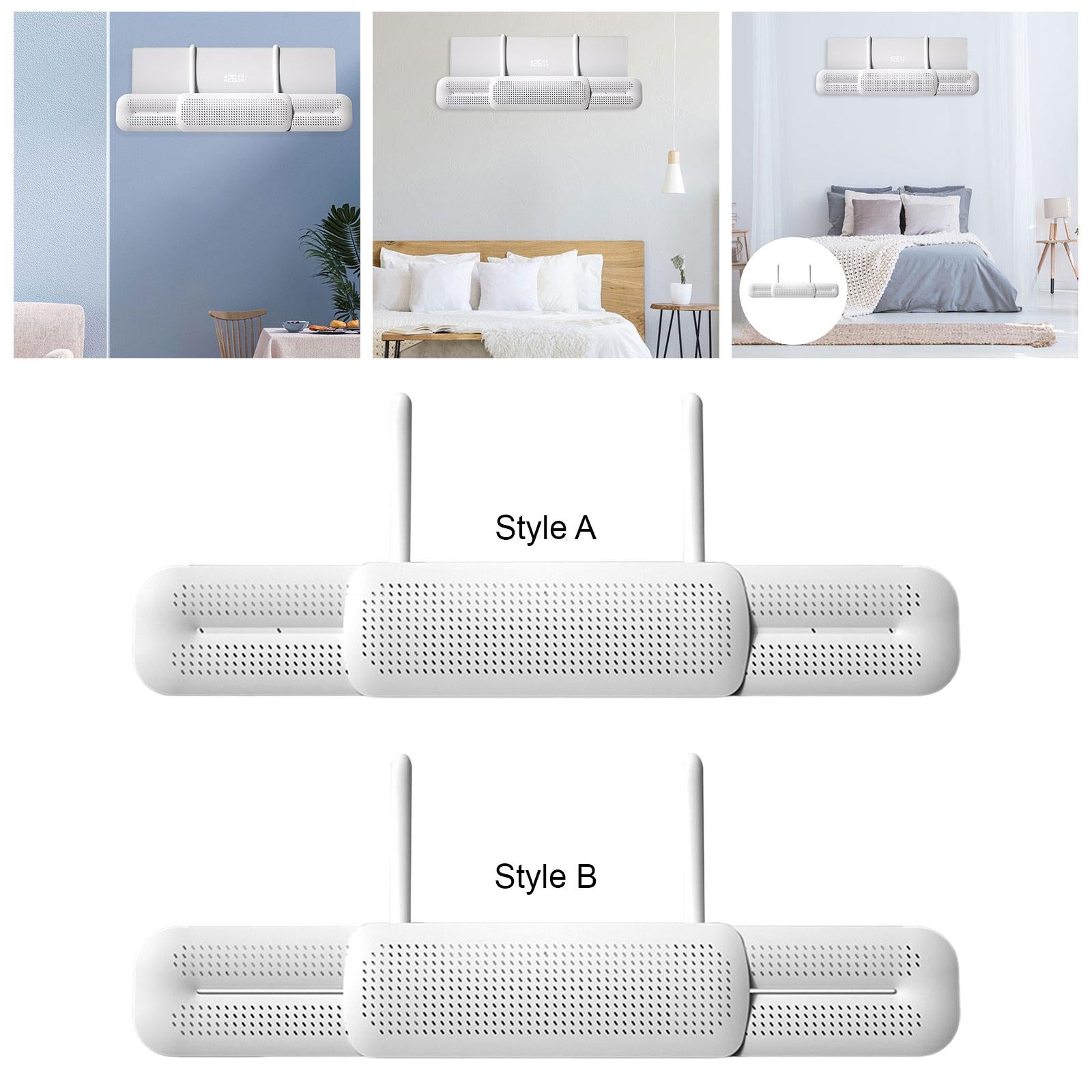Retractable Air Conditioner Air Deflector Home Confinement Anti Wind Baffles Style A
