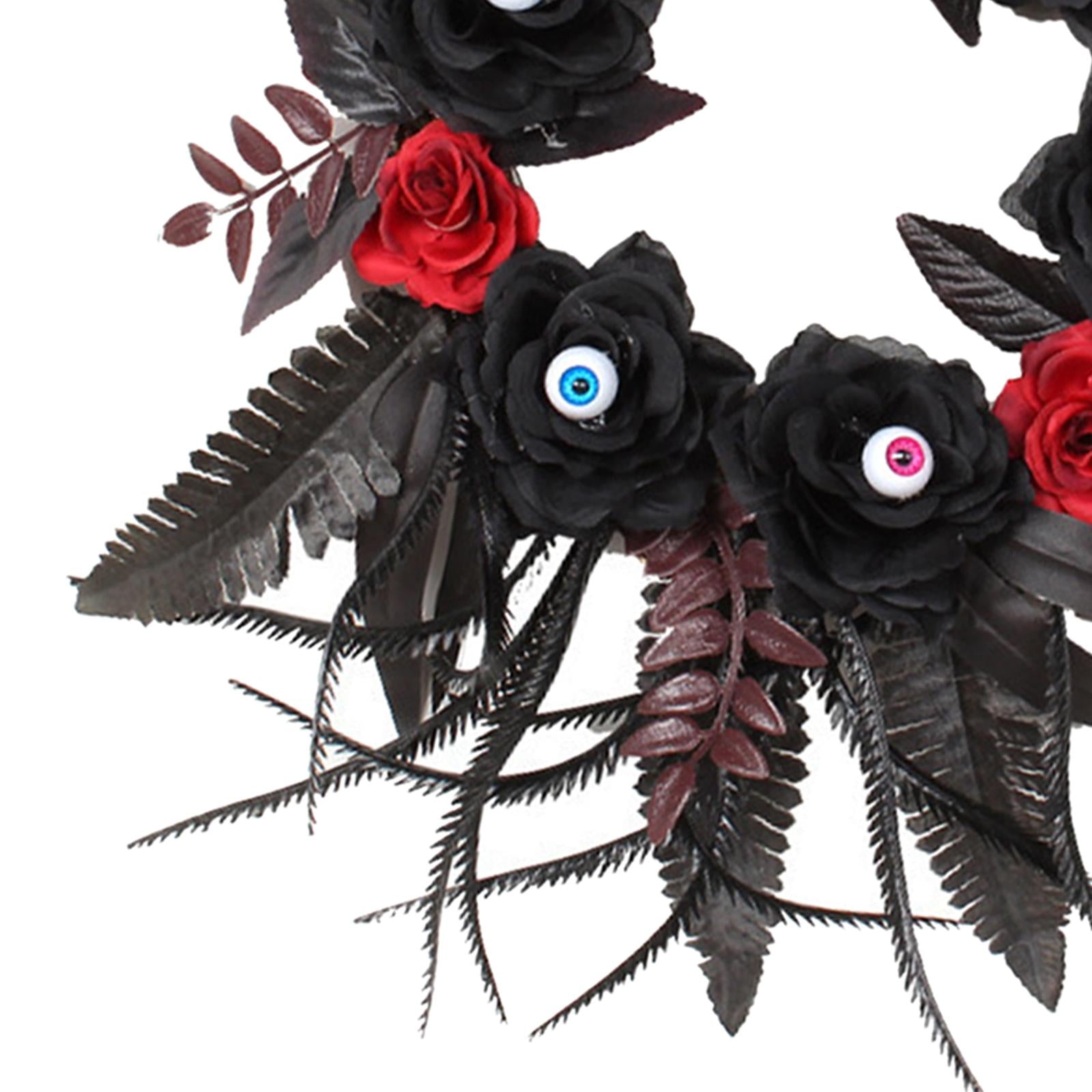 Halloween Wreath Window Stairs Front Door Wreath for Cafe Office Decorations