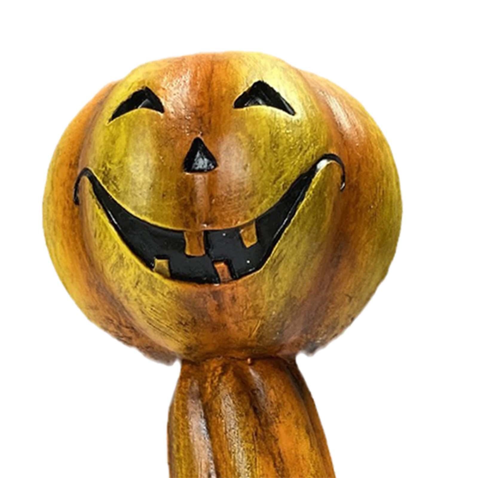 Pumpkin Candlestick Holder stand Halloween Party Decor Candle Holder