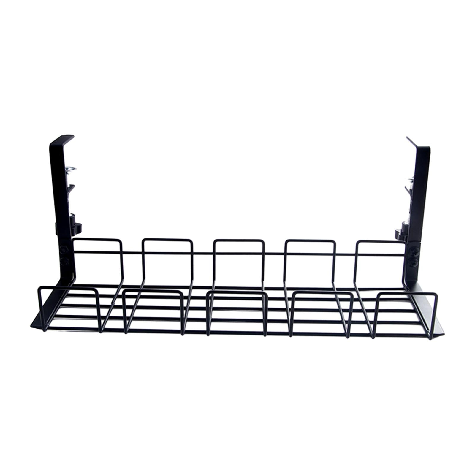 under Desk Cable Management Tray Metal Cable for Kitchens House Computer