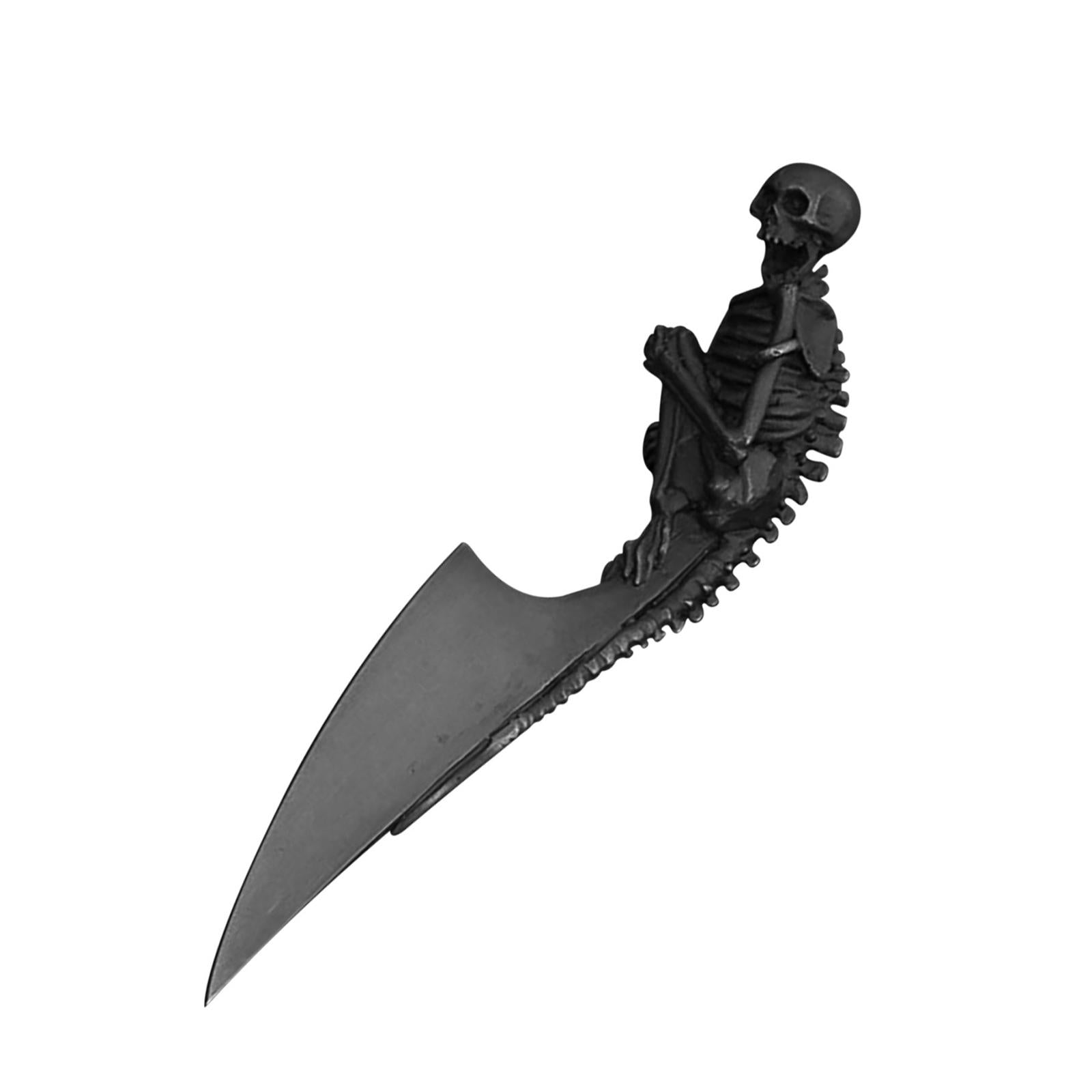 Fork Knife Spoon Set Halloween Decorations Kitchen Cutlery for Party Holiday Black