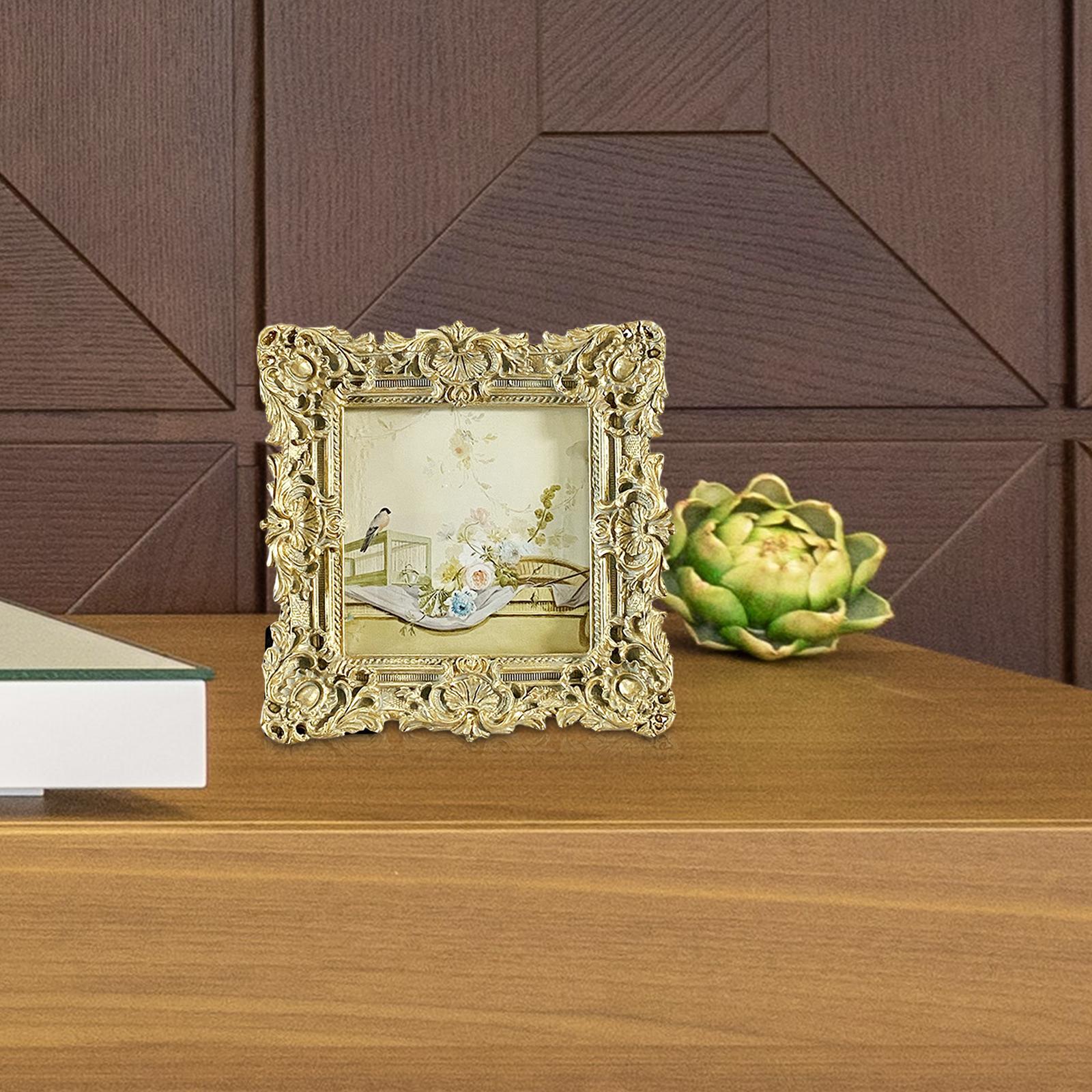 Resin Photo Frame European Style Picture Frame for Gallery Apartment Wedding