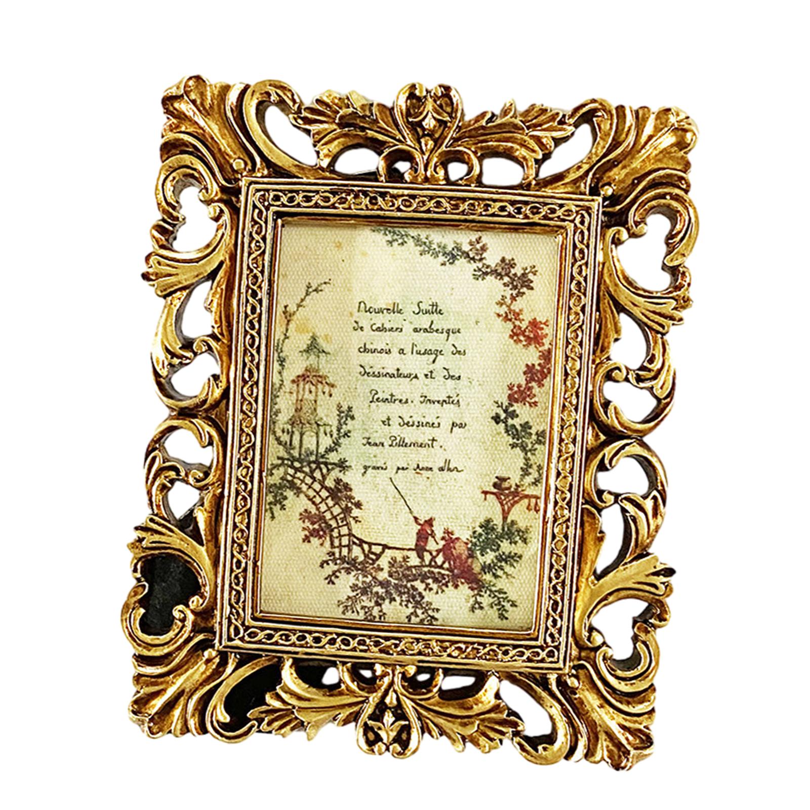 Picture Frames Card Display Holder Decors Collage Desktop Resin Photo Frames