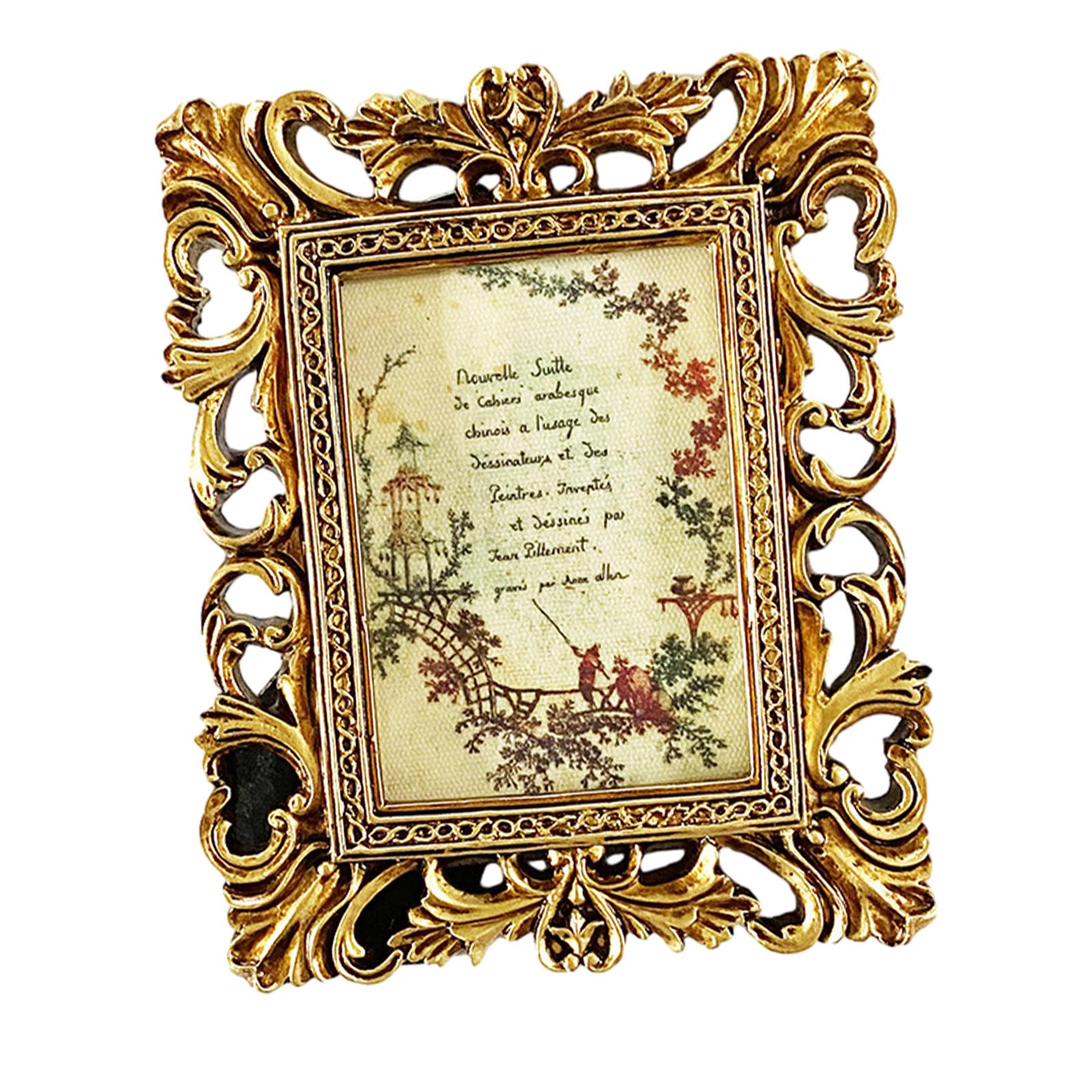 Picture Frames Card Display Holder Decors Collage Desktop Resin Photo Frames