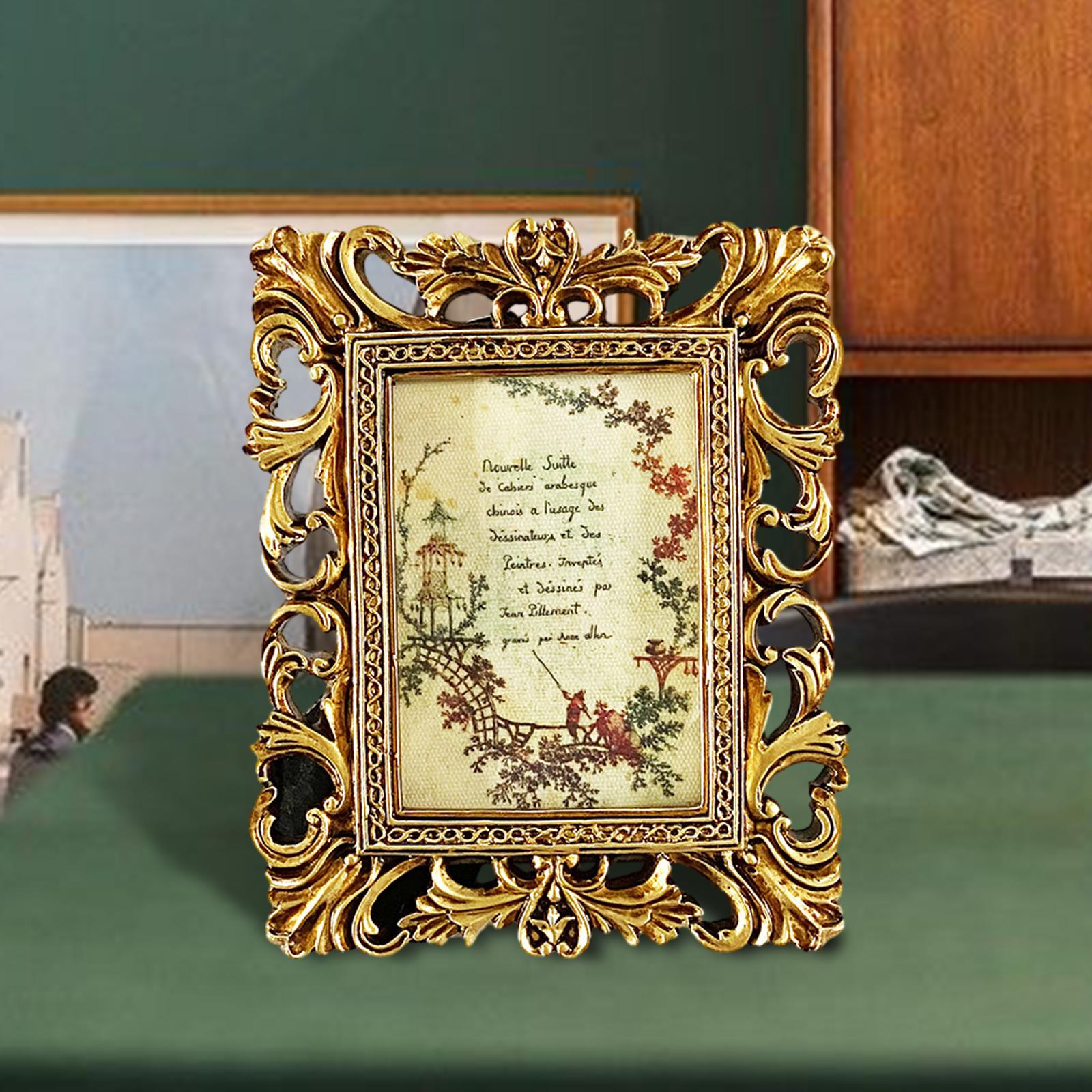 Picture Frames Card Display Holder Decors Collage Desktop Resin Photo Frames
