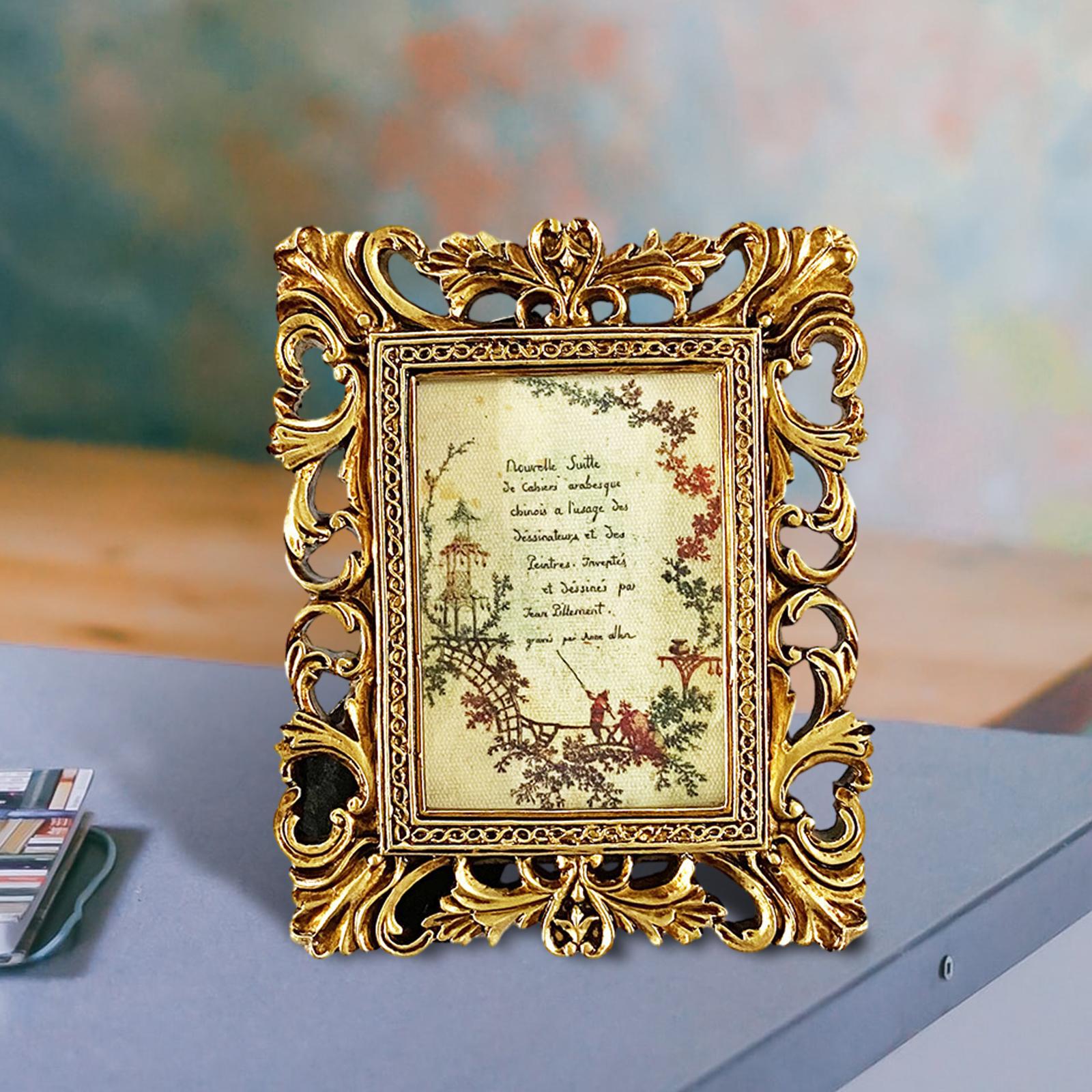 Picture Frames Card Display Holder Decors Collage Desktop Resin Photo Frames