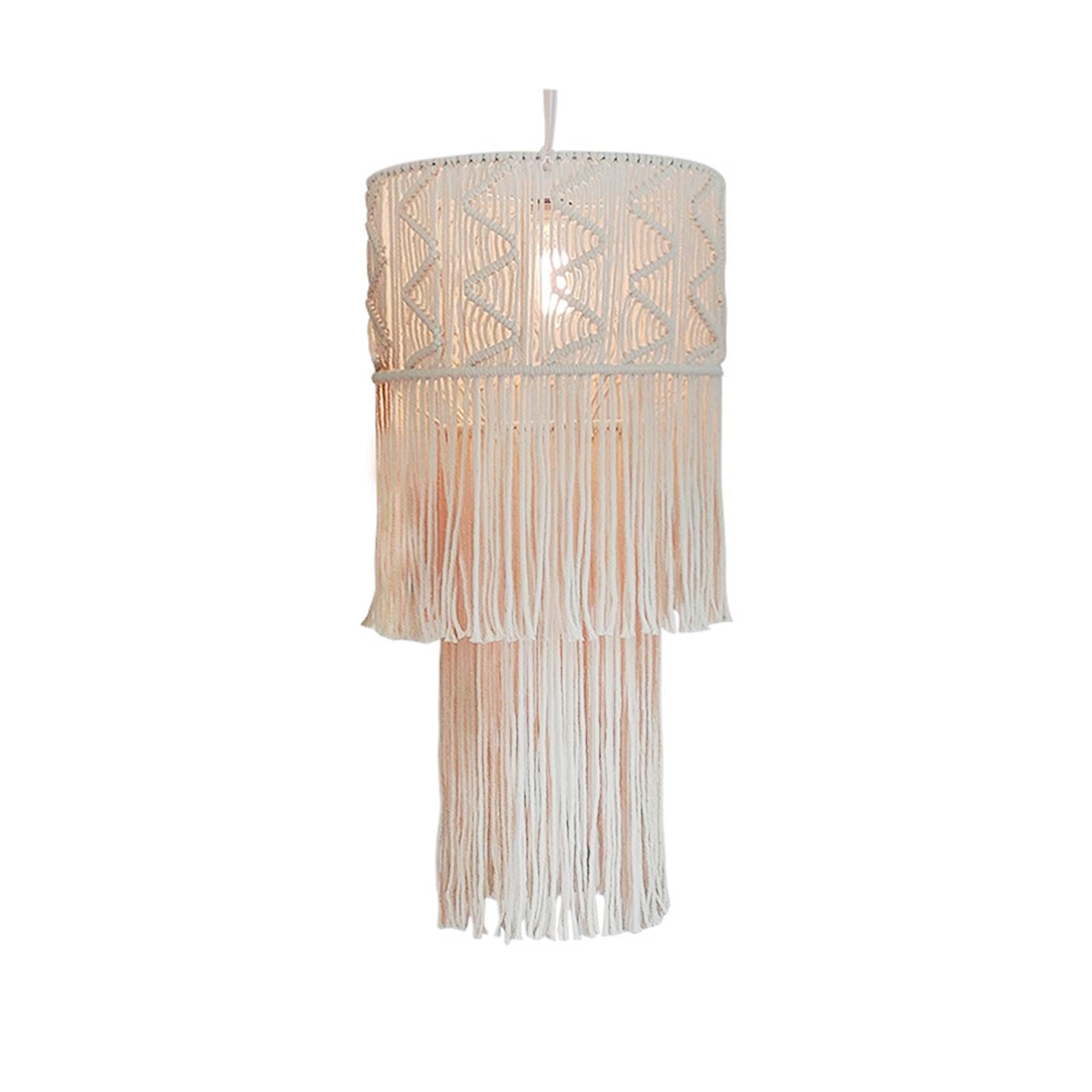 Macrame Lamp Shade Boho Gift Light Shade Only for Home Office Bedroom