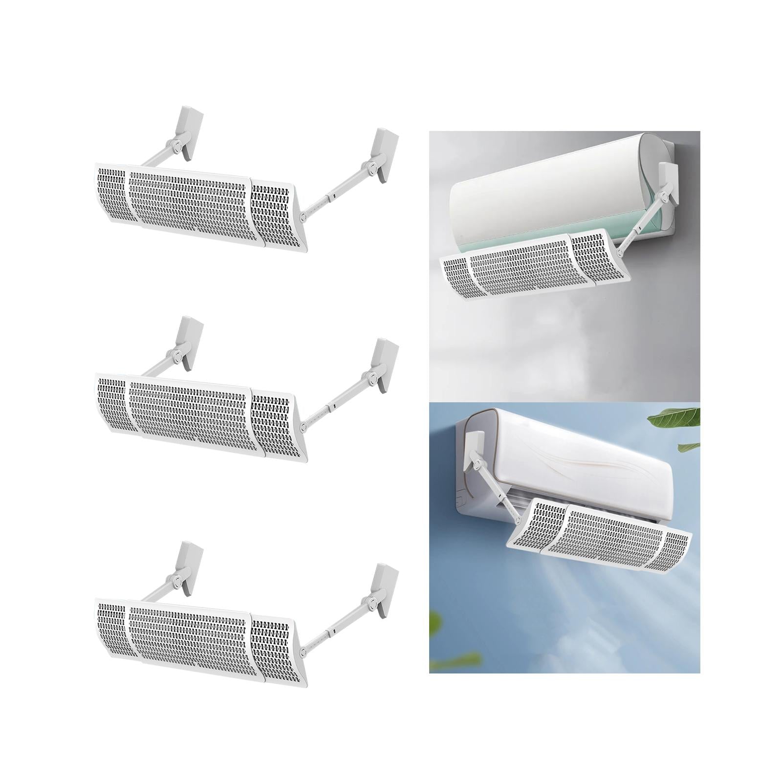 Air Conditioner Deflector Angle Adjustable Wind Deflector Air Diverter Cover Ordinary