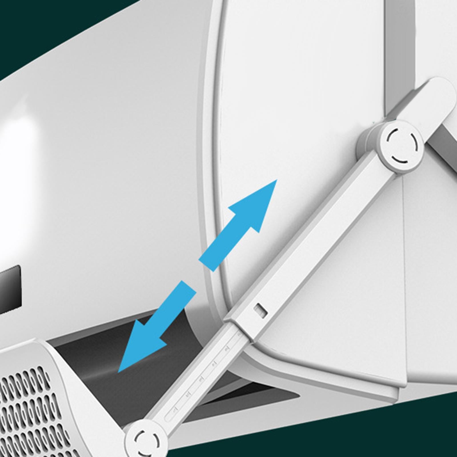 Air Conditioner Deflector Angle Adjustable Wind Deflector Air Diverter Cover Negative Ion