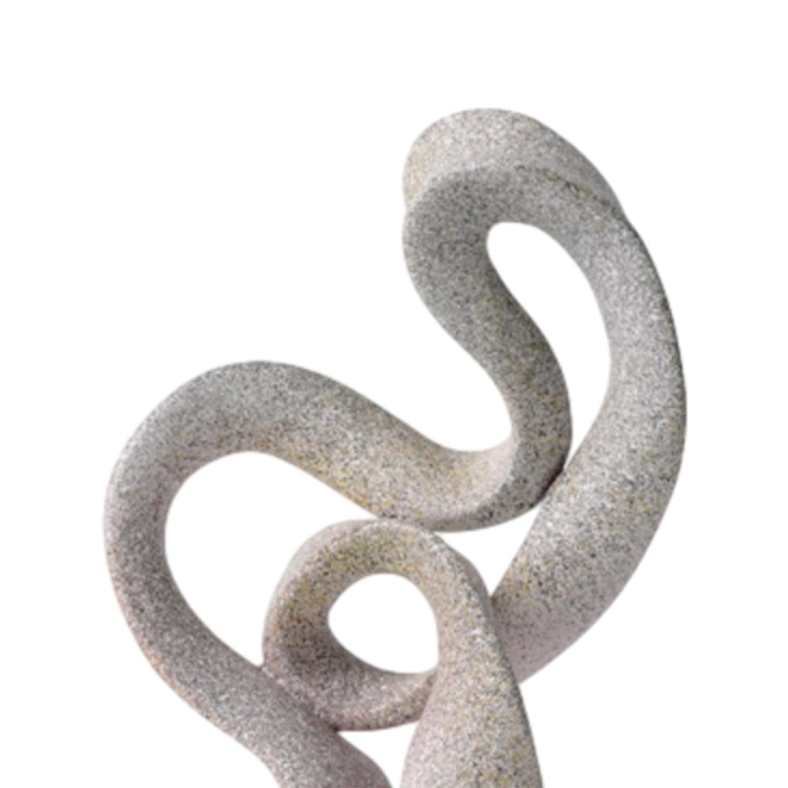 Abstract Statue Abstract Figurine Art Sculpture for Desktop Bookshelf Office StyleC9.5x5.5x16.5cm