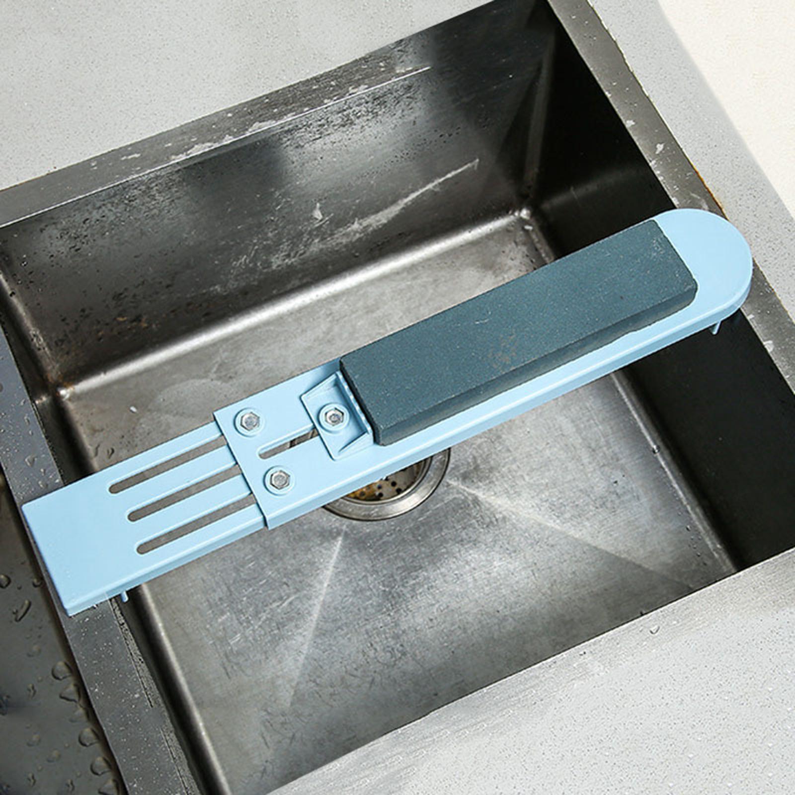 Whetstone Holder for Sink Sharpening Stone Holder for Collector Butcher Blue