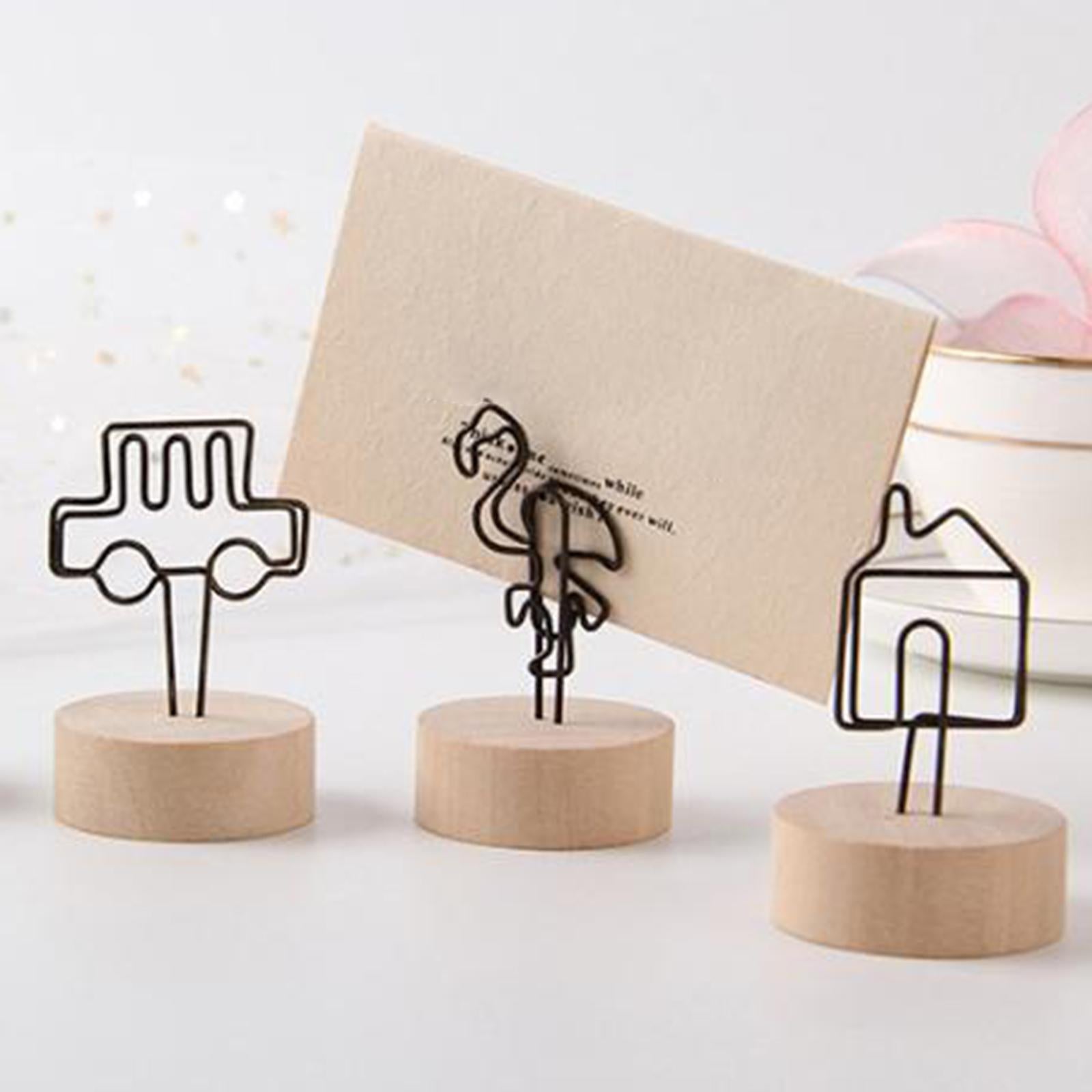 Place Card Holder Table Number Stand for Centerpieces Birthday Wedding Party House