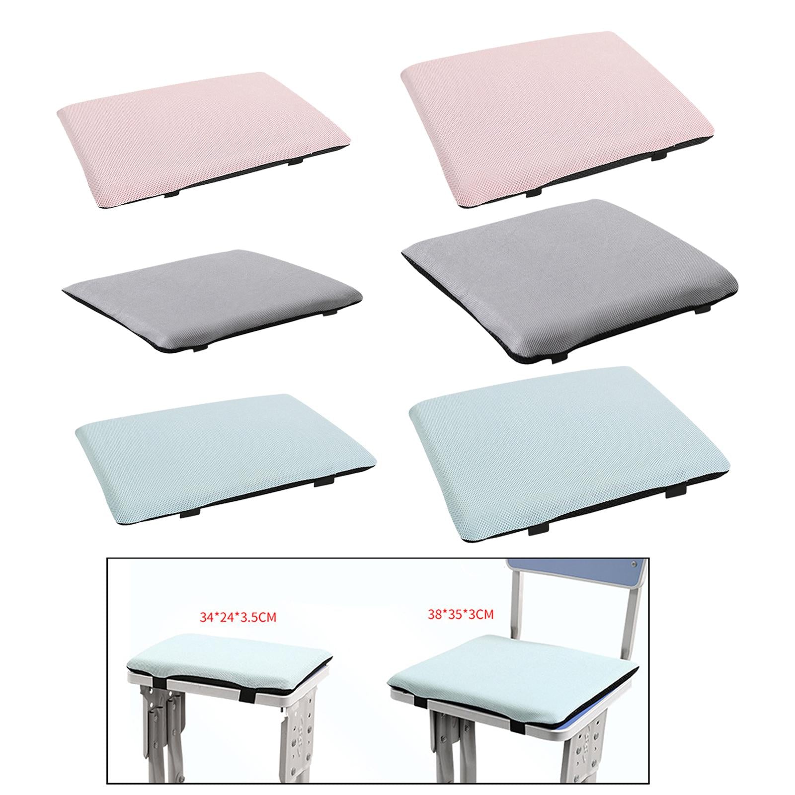 Chair Cushion Soft Chair Mat Seat Pillow for Bedroom Dining Room Living Room pink S