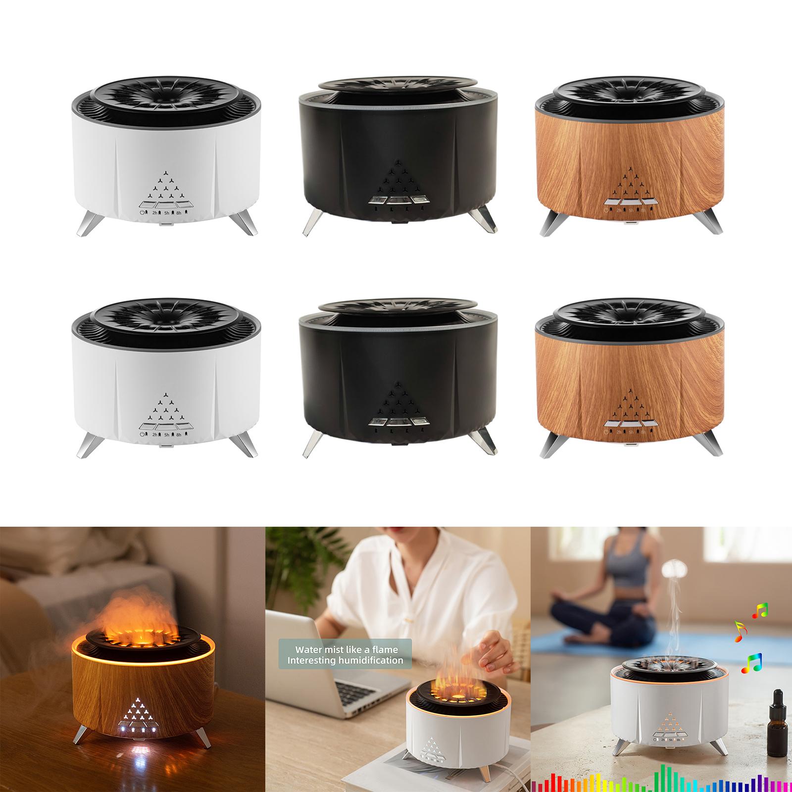 Air Humidifier Personal Desktop Humidifier for Dorm Baby Bedroom Living Room White No Music