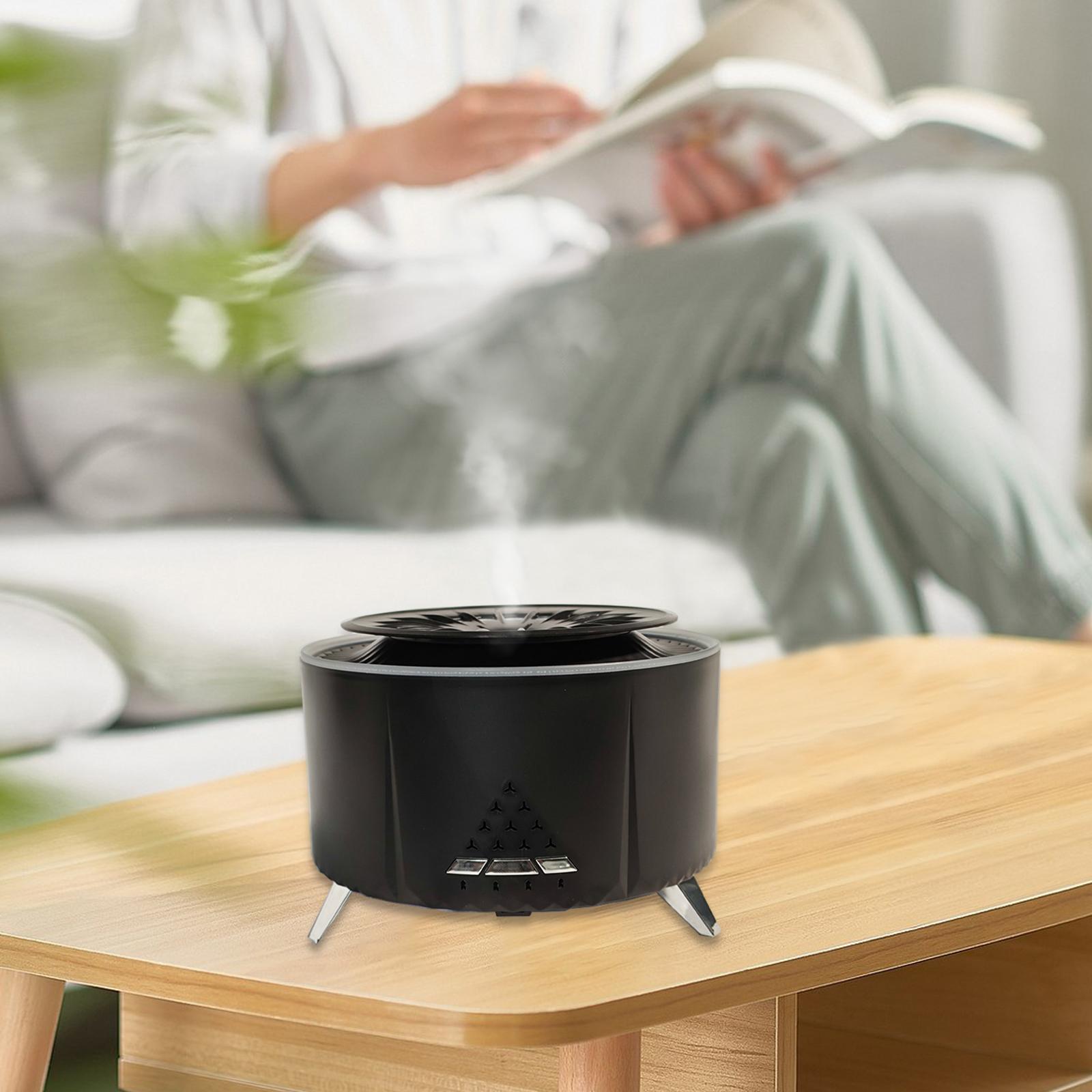 Air Humidifier Personal Desktop Humidifier for Dorm Baby Bedroom Living Room Black with Music