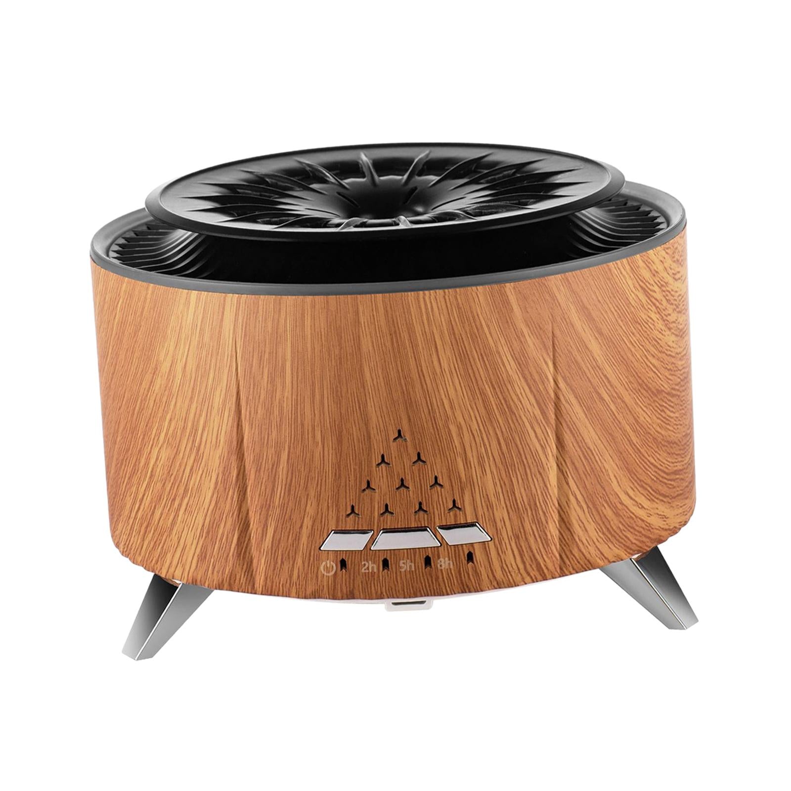Air Humidifier Personal Desktop Humidifier for Dorm Baby Bedroom Living Room Brown with Music