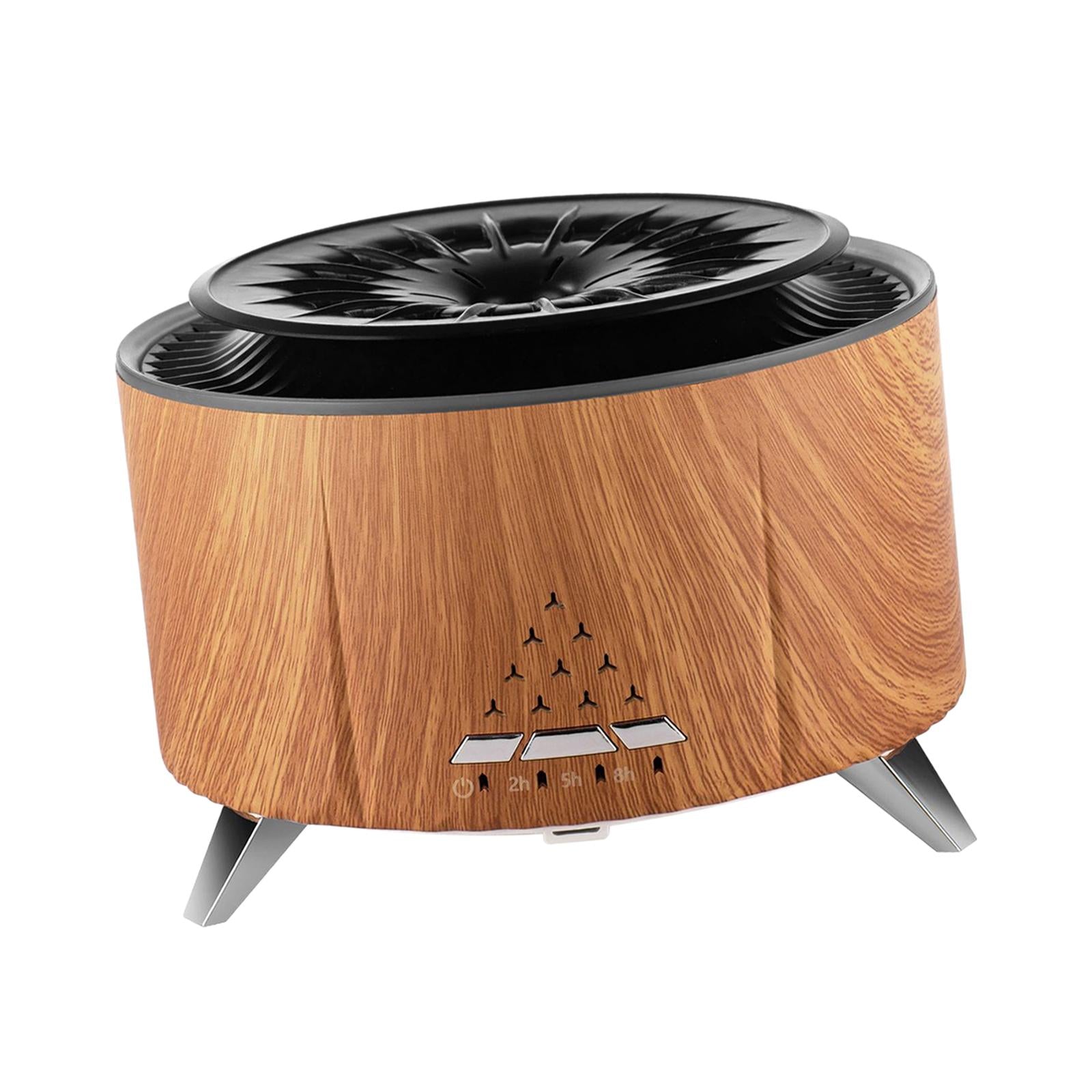 Air Humidifier Personal Desktop Humidifier for Dorm Baby Bedroom Living Room Brown with Music