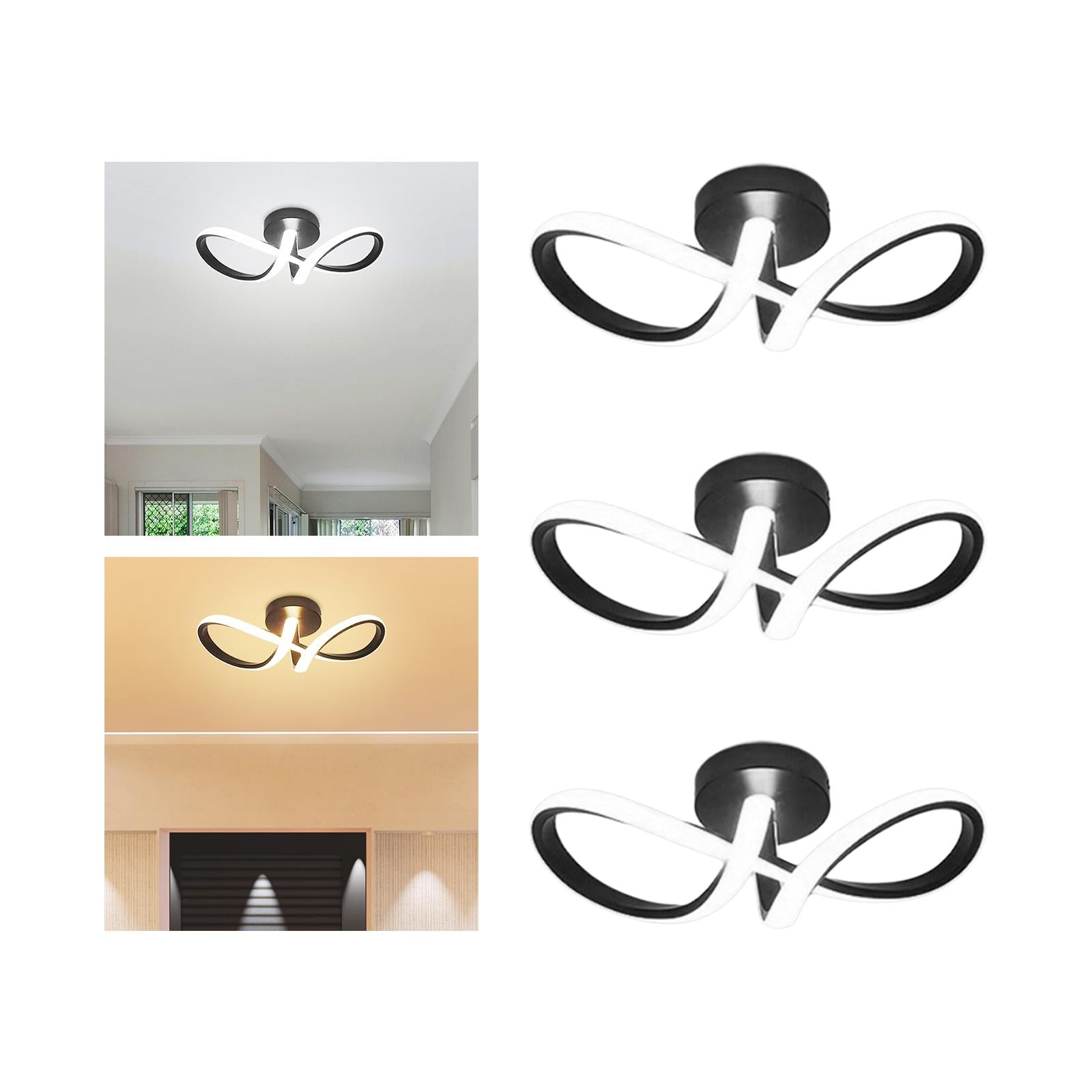 LED Ceiling Lights Decorative Modern Pendant Light for Corridor Home Balcony Warm Light