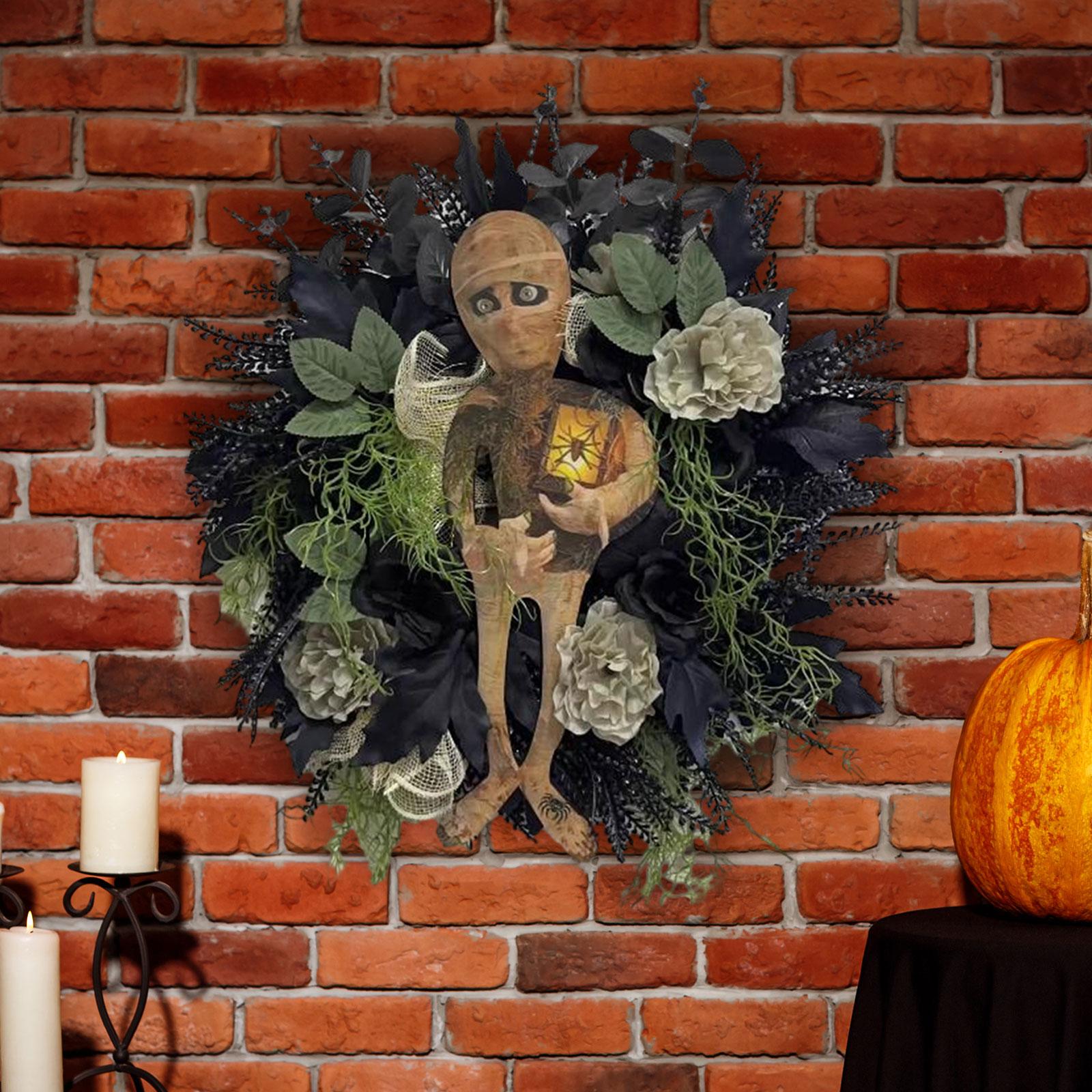 Halloween Wreath Garland Flower Wreath for Farmhouse Party Stage Performance