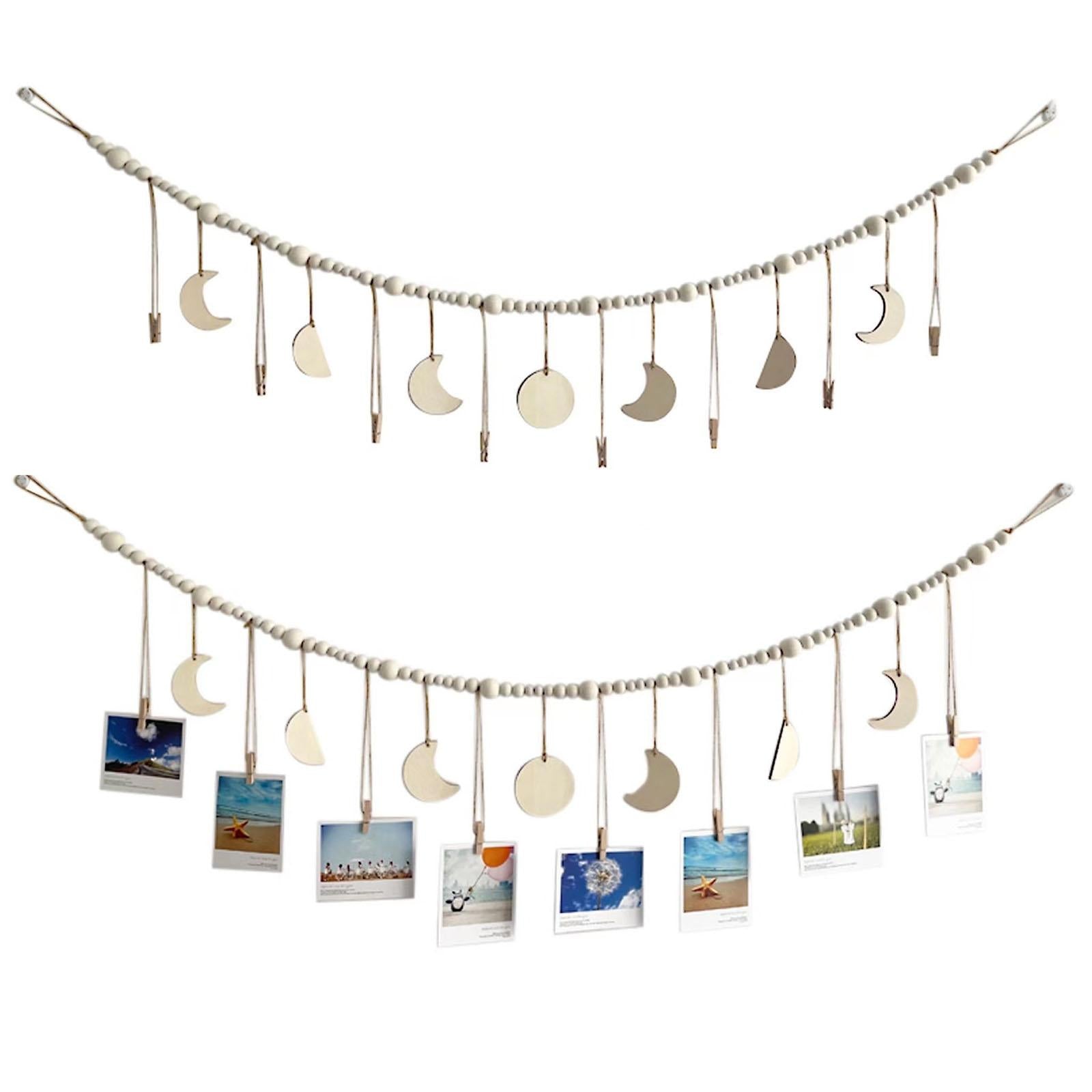 Wall Hanging Photo Display Ornament Wall Art for Party Dormitory Living Room