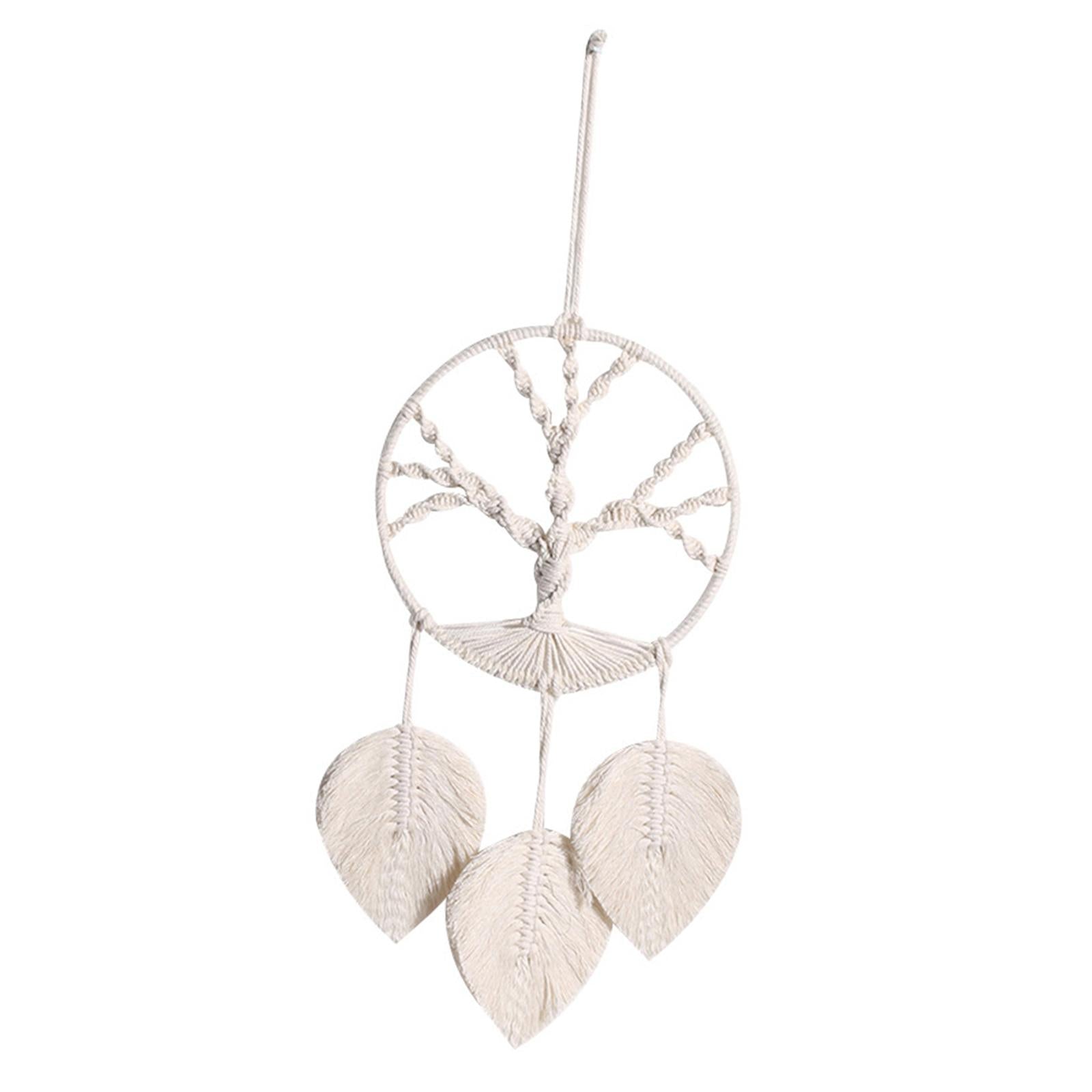 Wall Hanging Decor Braided Chic Dream Catcher Tapestry for Gift Wedding Cafe