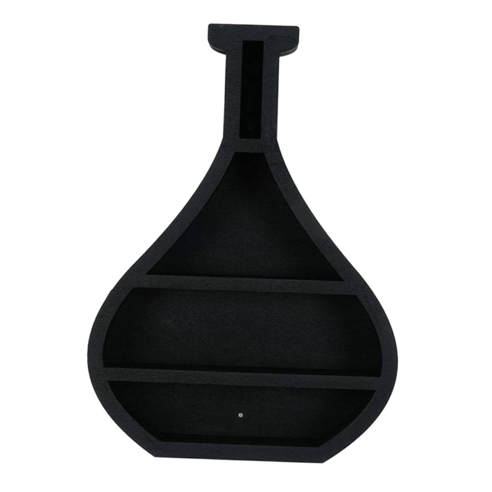 Wall Display Shelf Wood Figurine Display Shelf for Home Living Room Bathroom