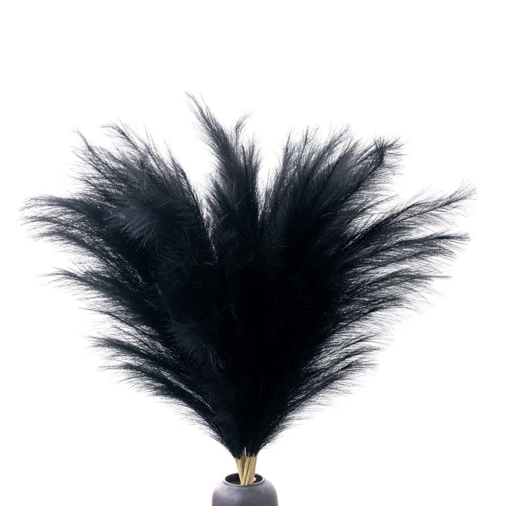 3 Pieces Artificial Pampas Grass Mix Bouquet Reed for Table Living Room Desk