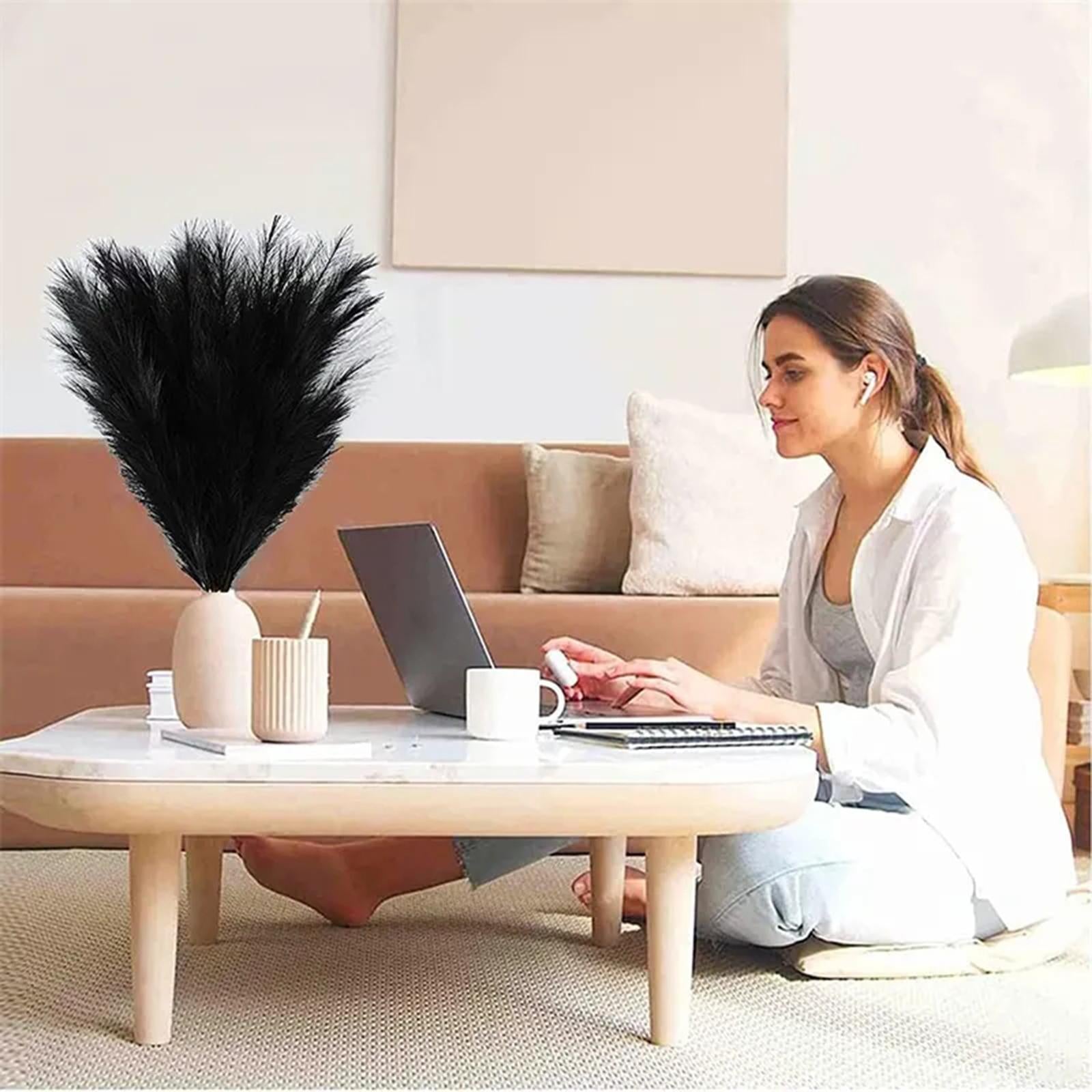 3 Pieces Artificial Pampas Grass Mix Bouquet Reed for Table Living Room Desk