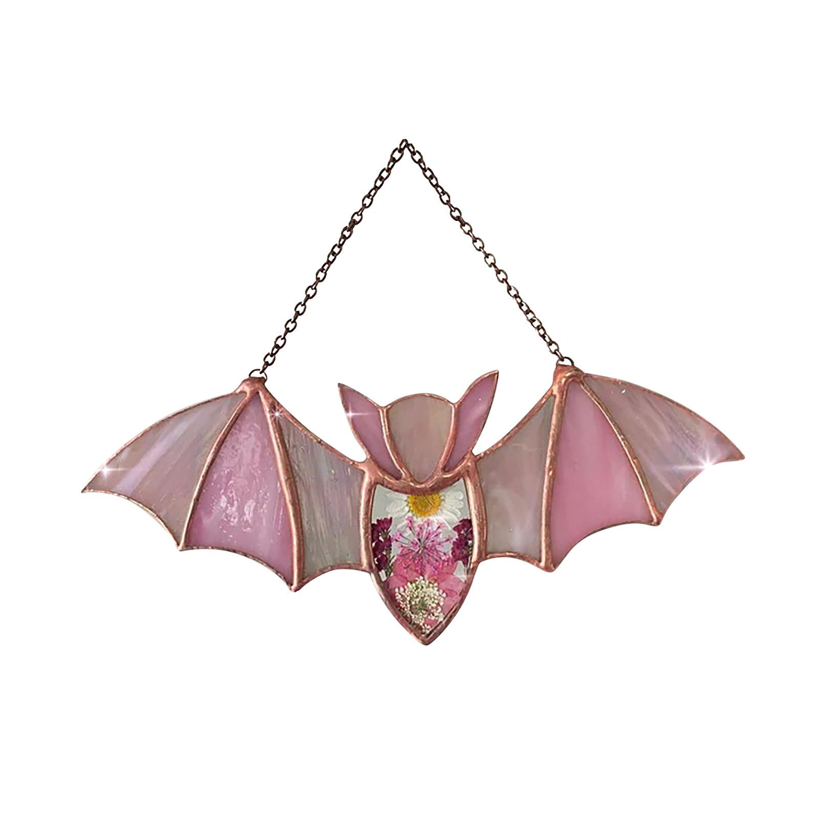Halloween Bat Acrylic Hanging Pendant Ornament Durable for Housewarming Gift