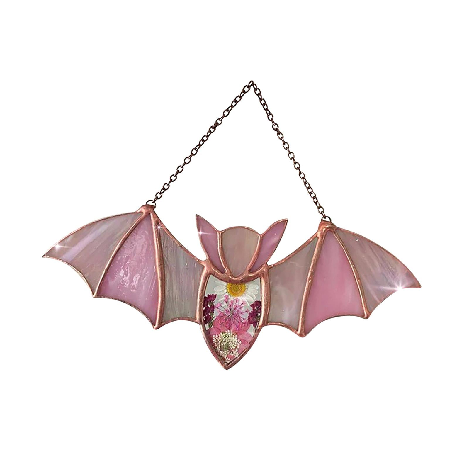 Halloween Bat Acrylic Hanging Pendant Ornament Durable for Housewarming Gift