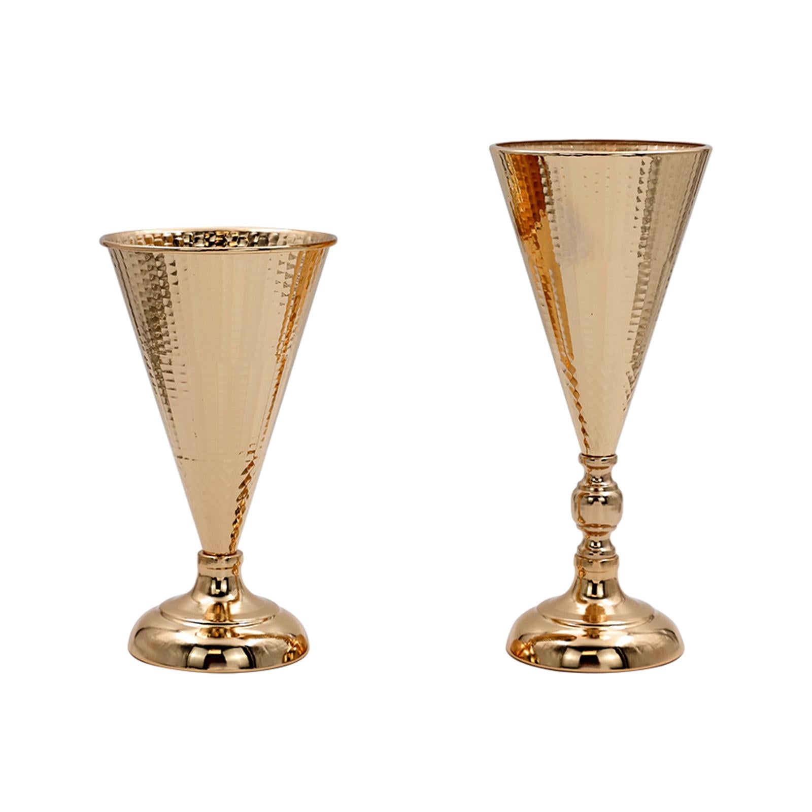 Iron Flower Vase Wedding Table Centrepieces for Home Office Wedding Holiday Short