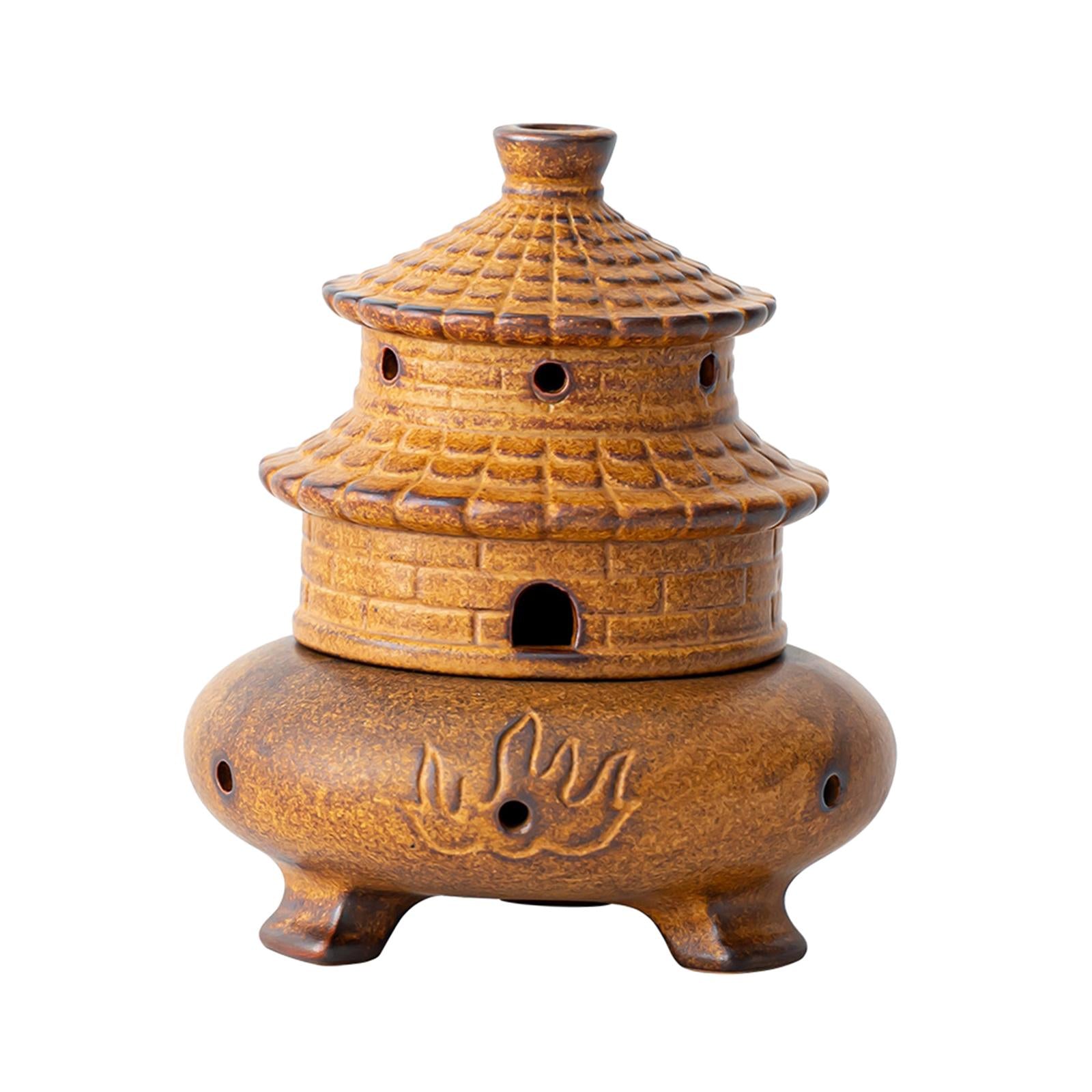 Incense Burner Vintage Censer for Table Centerpieces Living Room Yoga Studio
