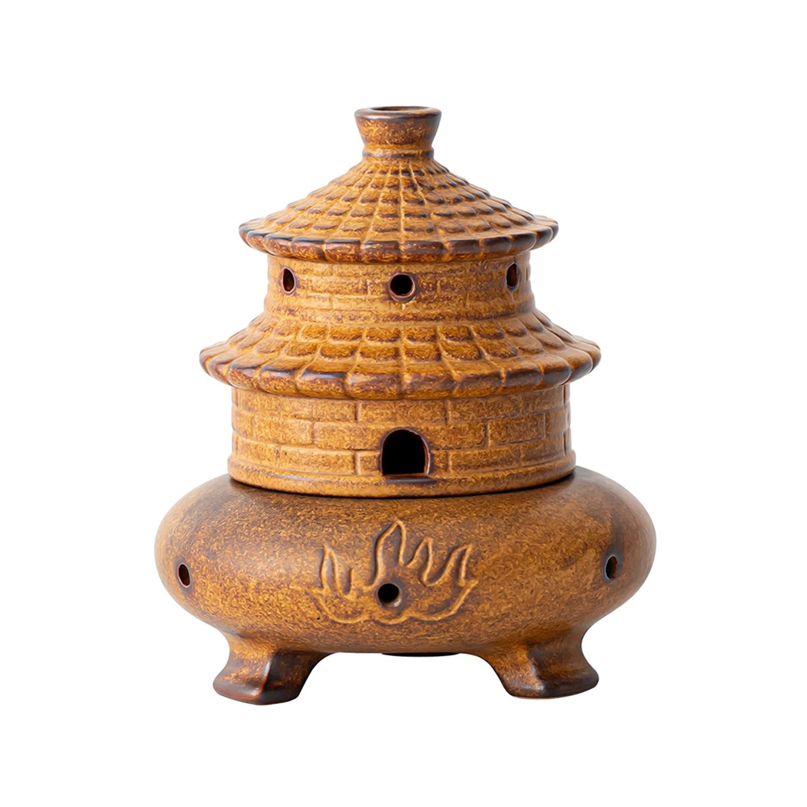 Incense Burner Vintage Censer for Table Centerpieces Living Room Yoga Studio