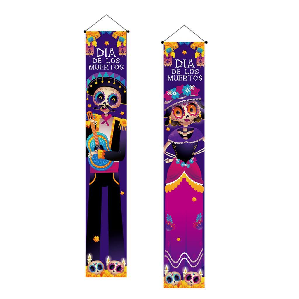 Halloween Banners Banner Hanging Sign Halloween Door Decoration