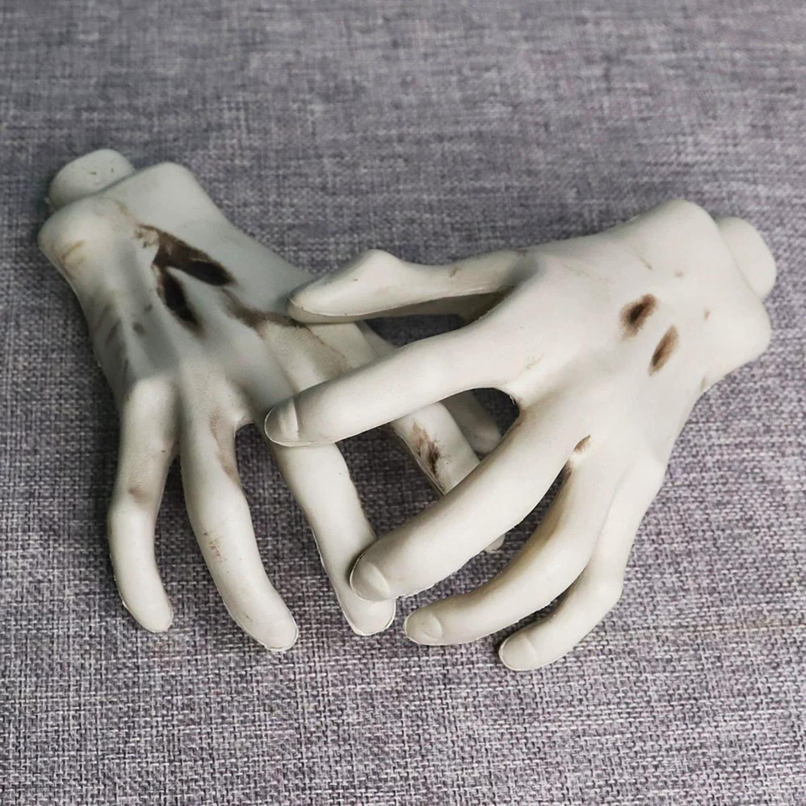 Halloween Skeleton Hands Halloween Hand Props for Zombie Party Haunted House