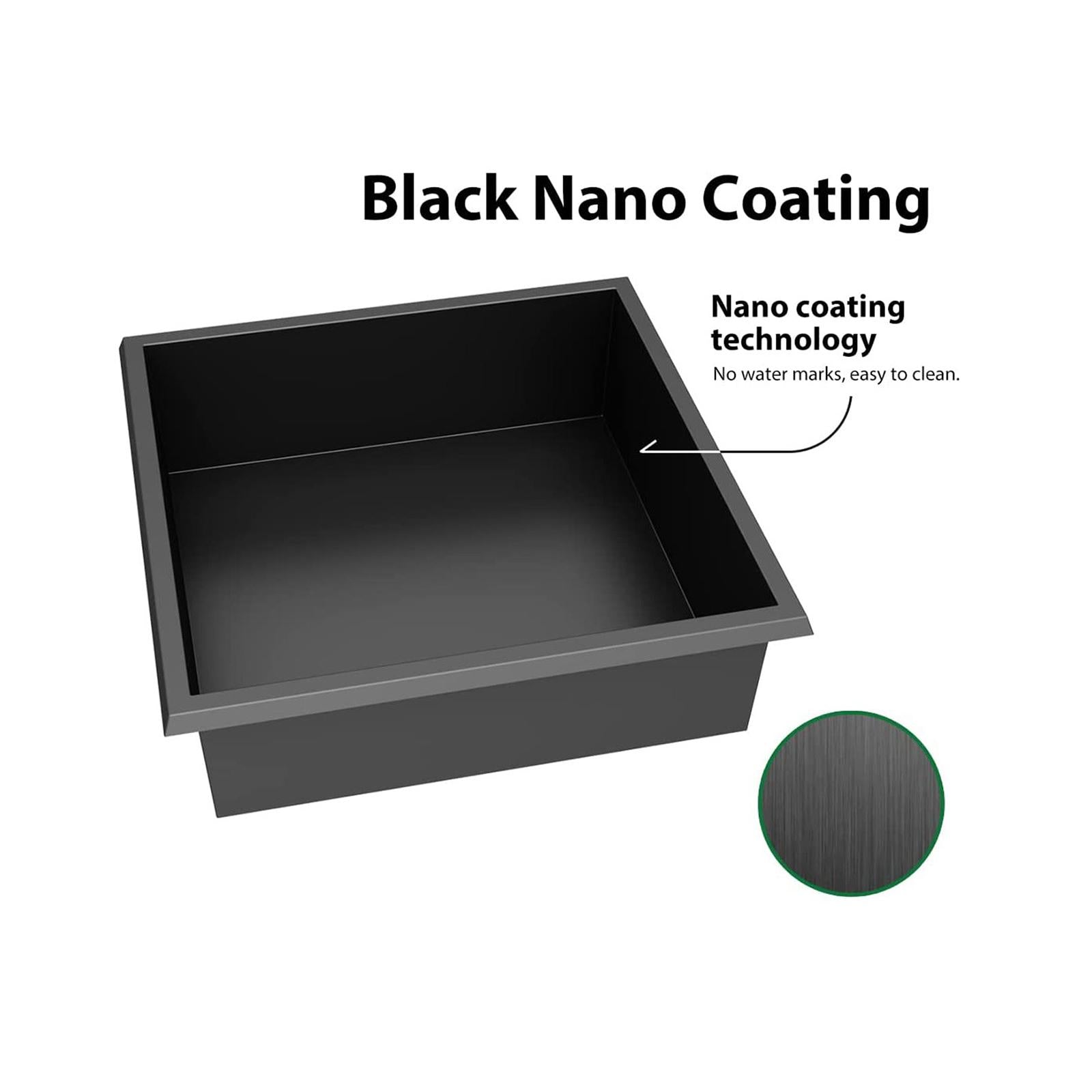 Bathroom Shower Wall Niche in Wall Stainless Steel Wall Cabinet Black