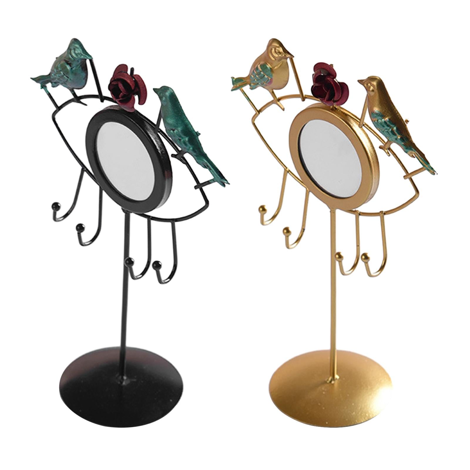 Jewelry Stand Exquisite Show Rack Jewelry Holder for Bracelet Ring Necklaces Gold