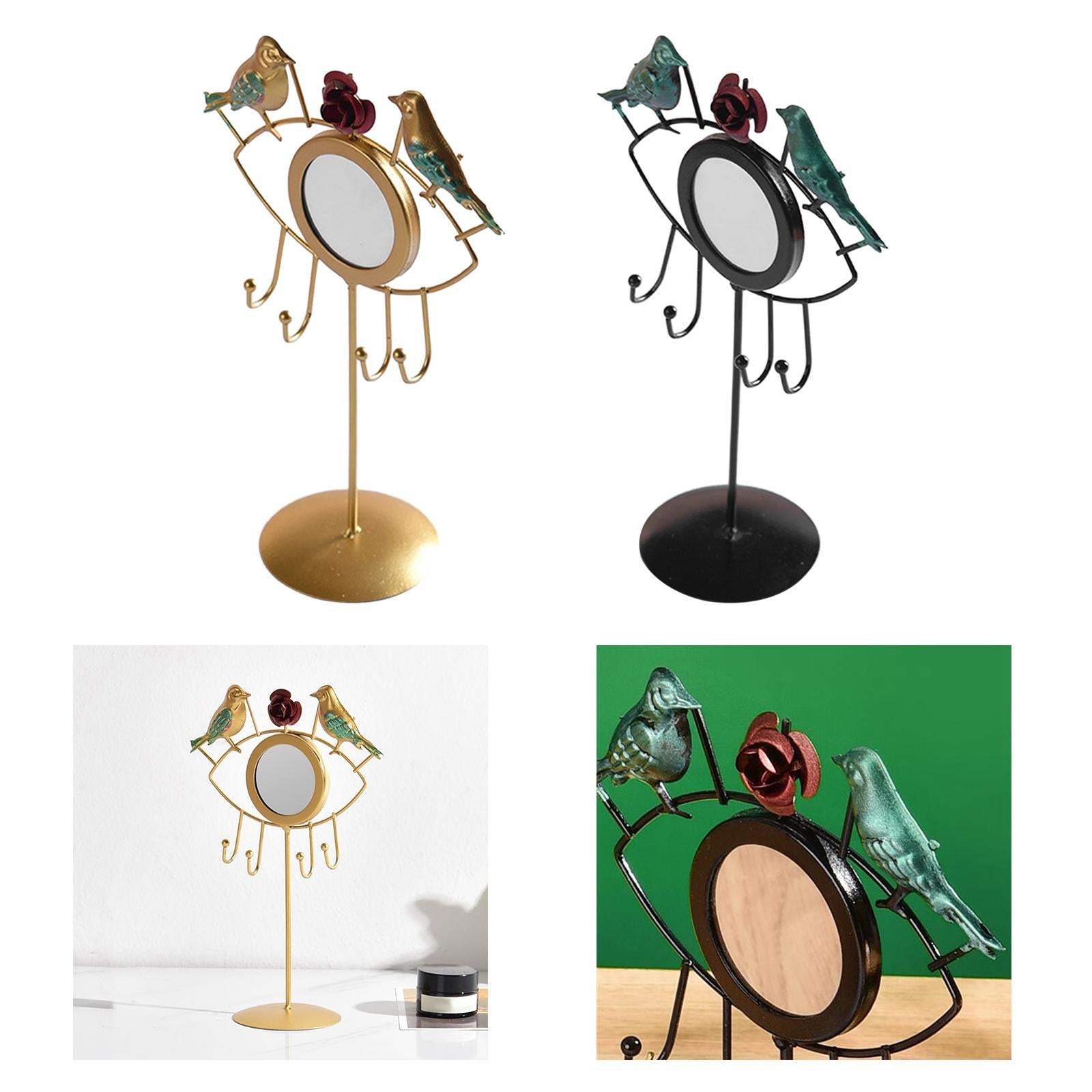 Jewelry Stand Exquisite Show Rack Jewelry Holder for Bracelet Ring Necklaces Gold