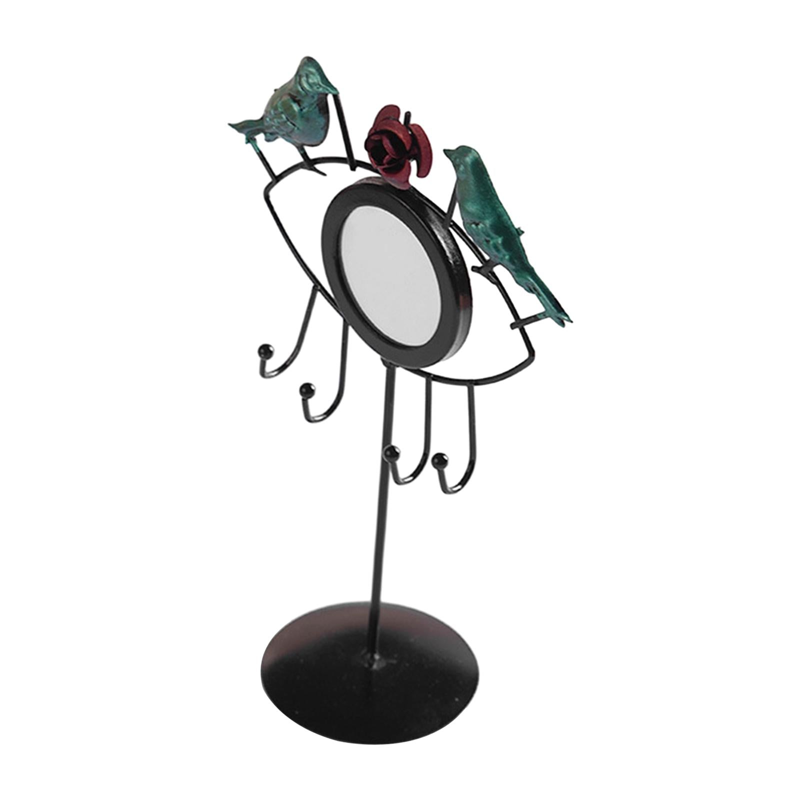 Jewelry Stand Exquisite Show Rack Jewelry Holder for Bracelet Ring Necklaces Black