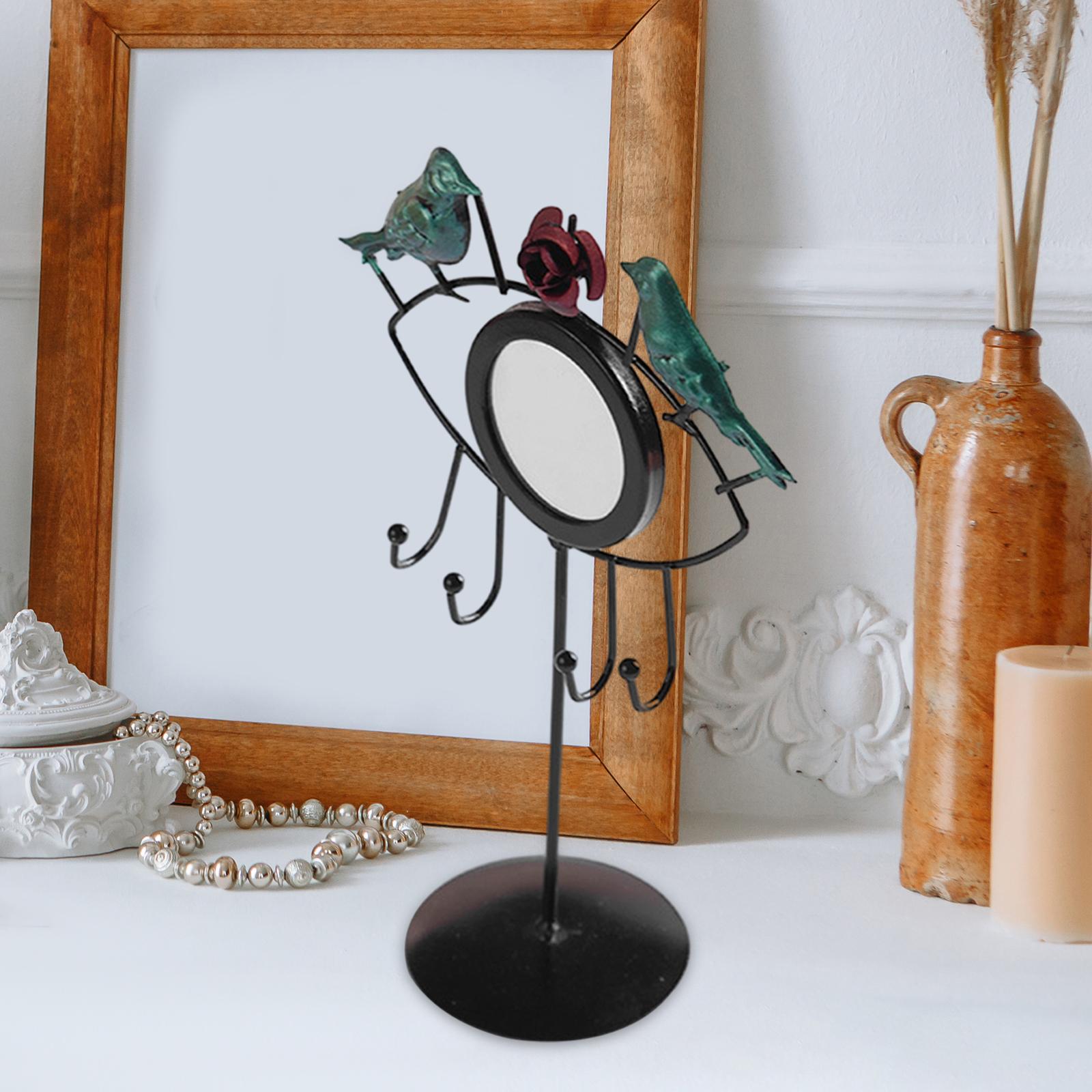 Jewelry Stand Exquisite Show Rack Jewelry Holder for Bracelet Ring Necklaces Black