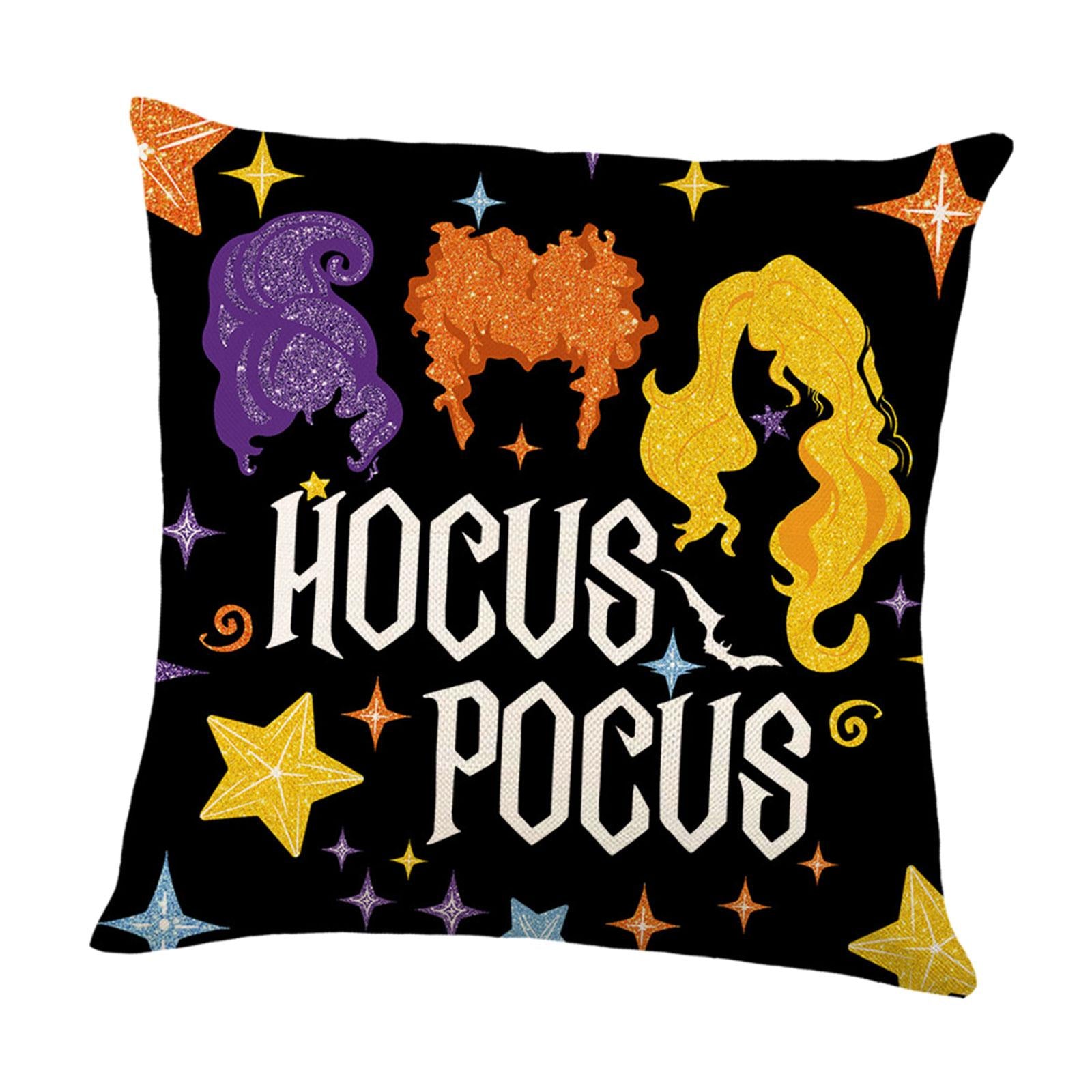 Halloween Pillow Covers Cushion Case Throw Pillows Cases for Couch Car Chair Style A
