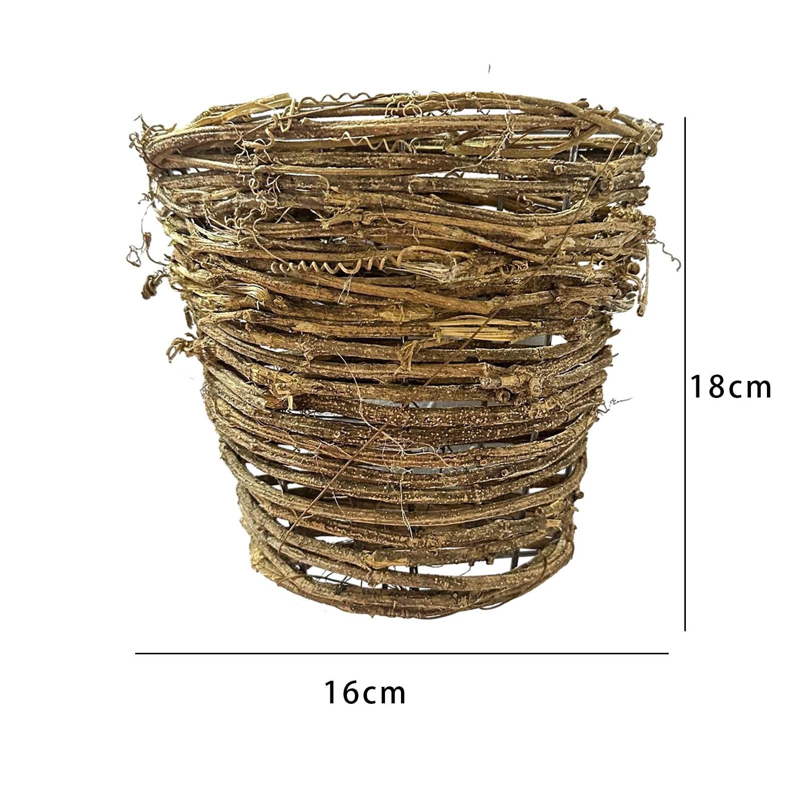 Front Door Decors Spring Flowers Basket Wall Party Flower Basket Door Hanger