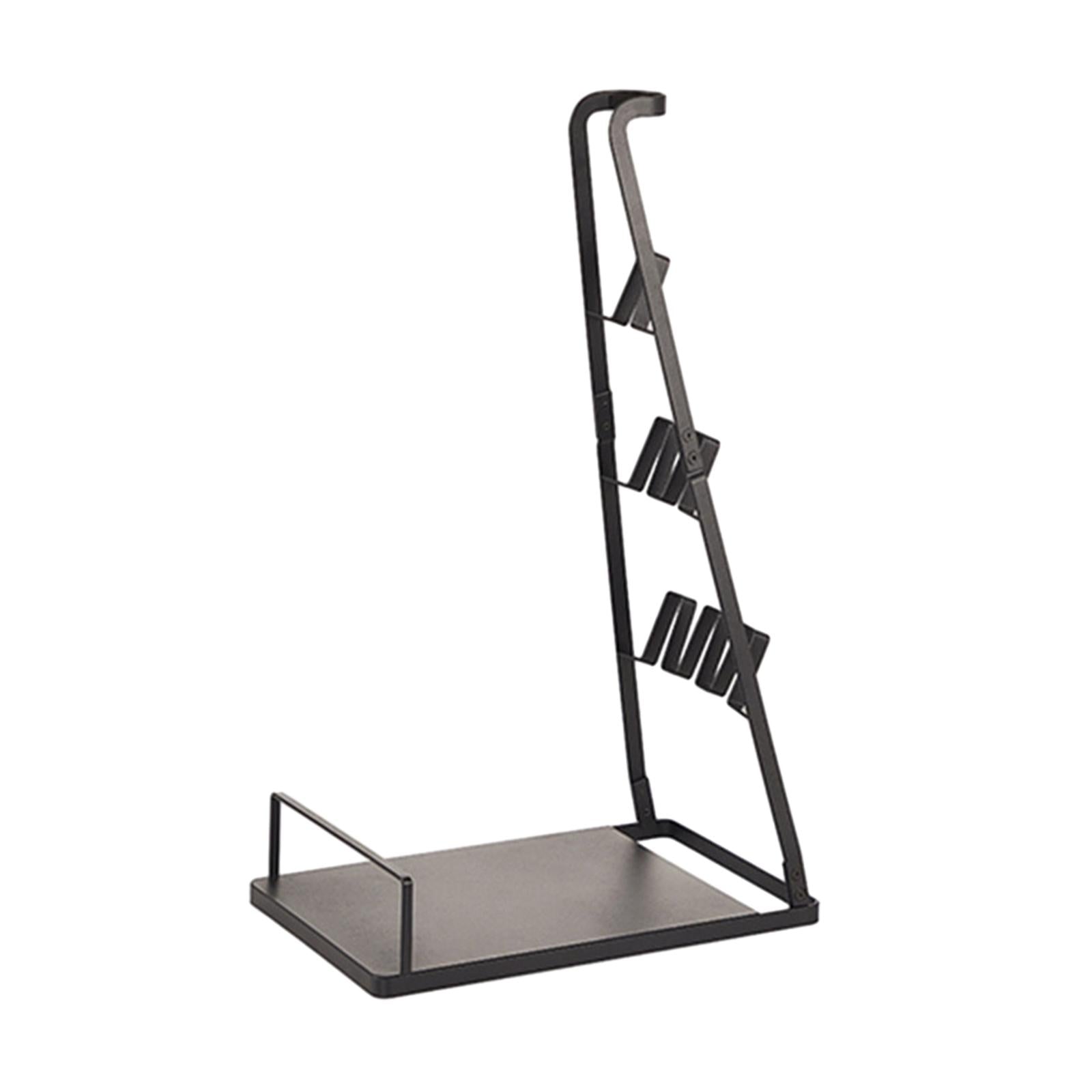 Vacuum Stand Universal Durable Vacuum Cleaner Storage Rack for Bathroom Home Black