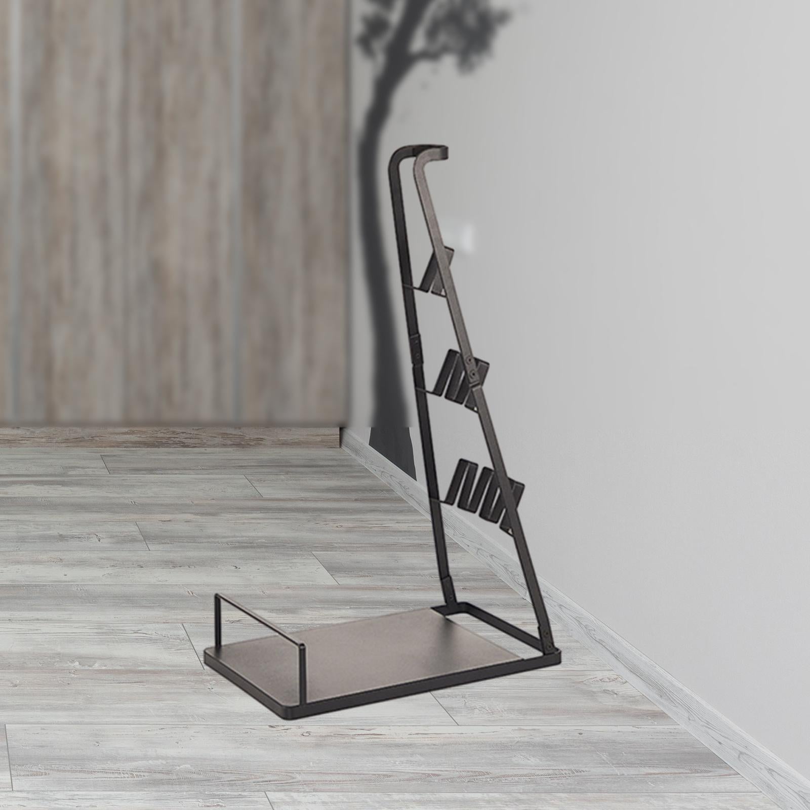 Vacuum Stand Universal Durable Vacuum Cleaner Storage Rack for Bathroom Home Black