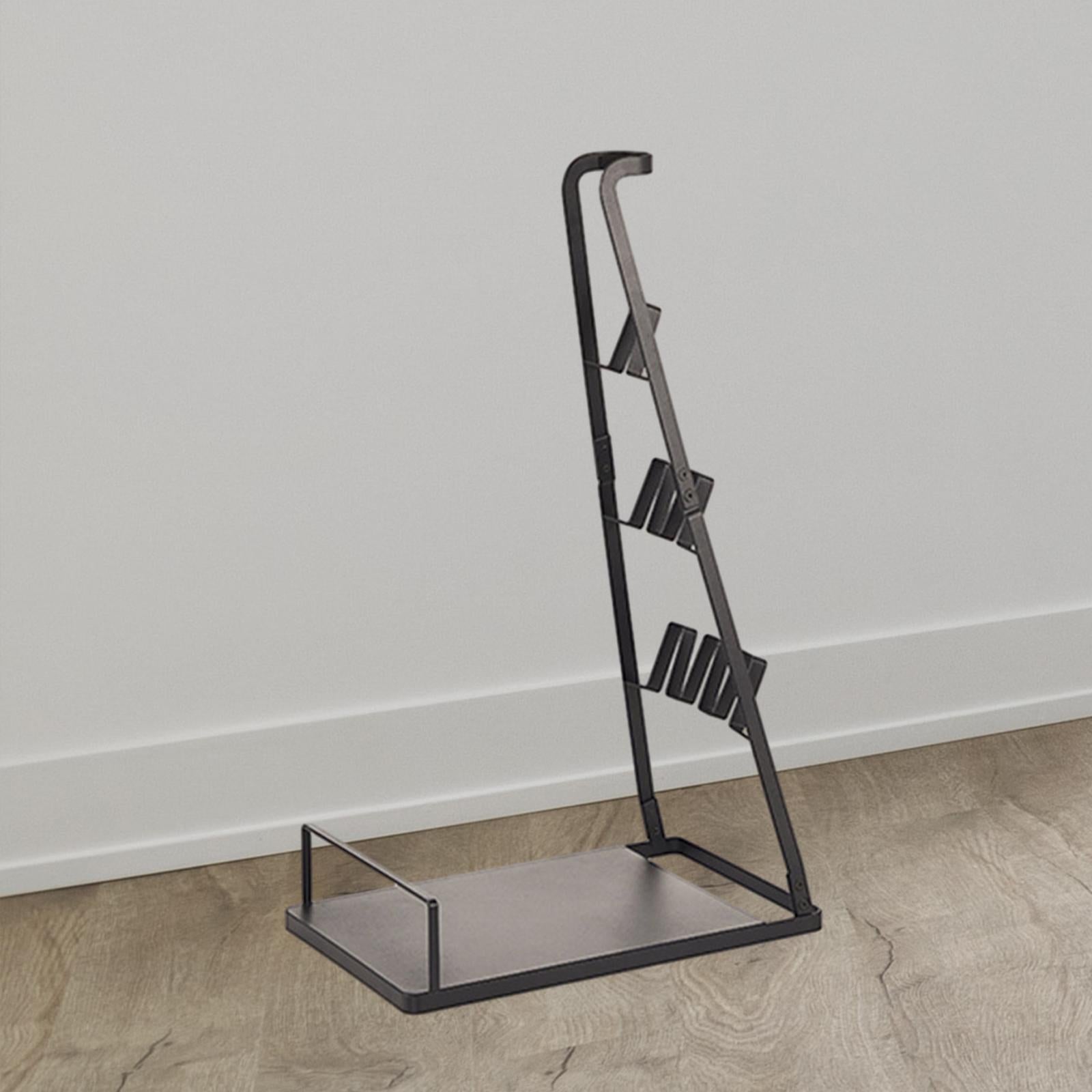 Vacuum Stand Universal Durable Vacuum Cleaner Storage Rack for Bathroom Home Black